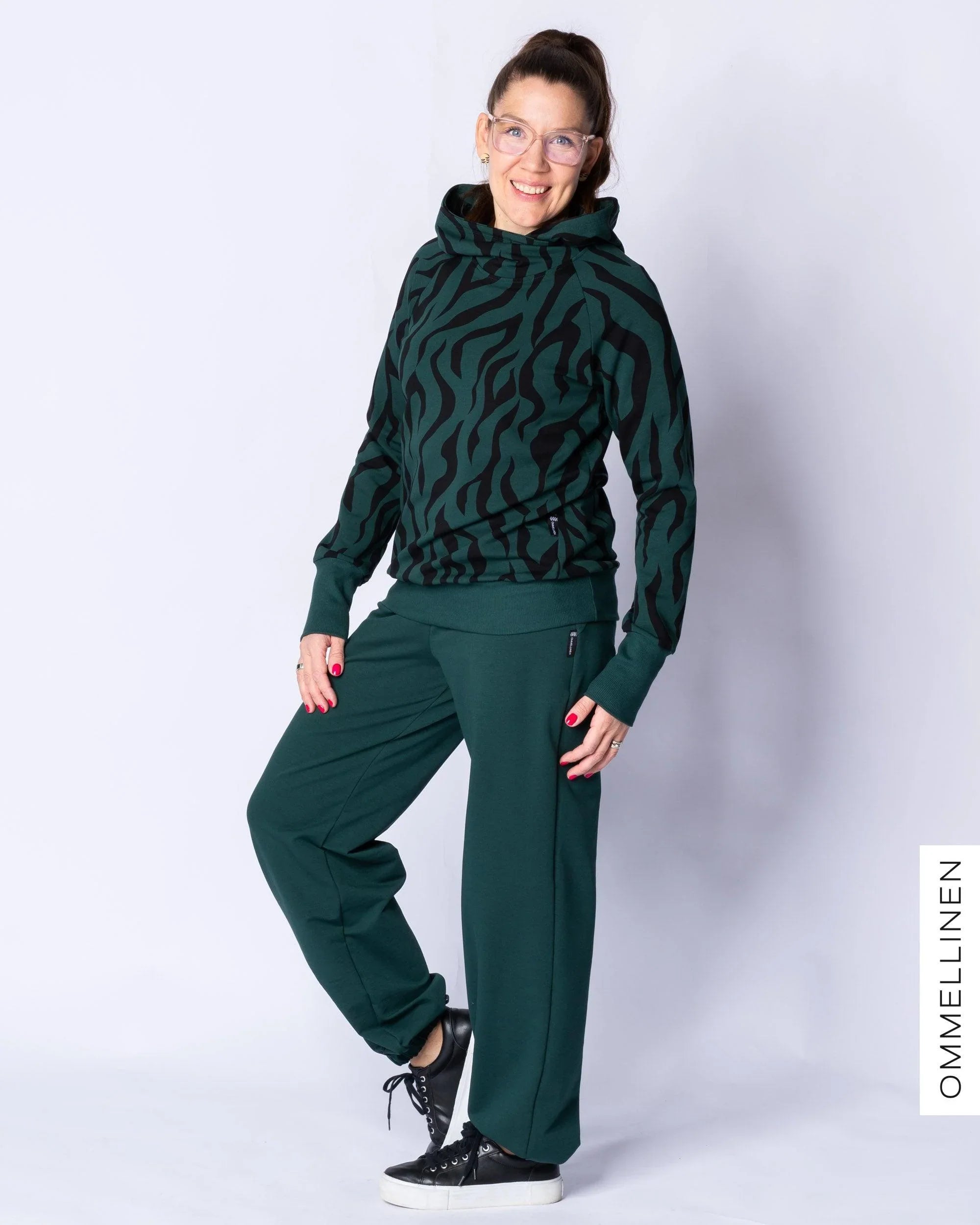 LUOTTO college pants, dark green