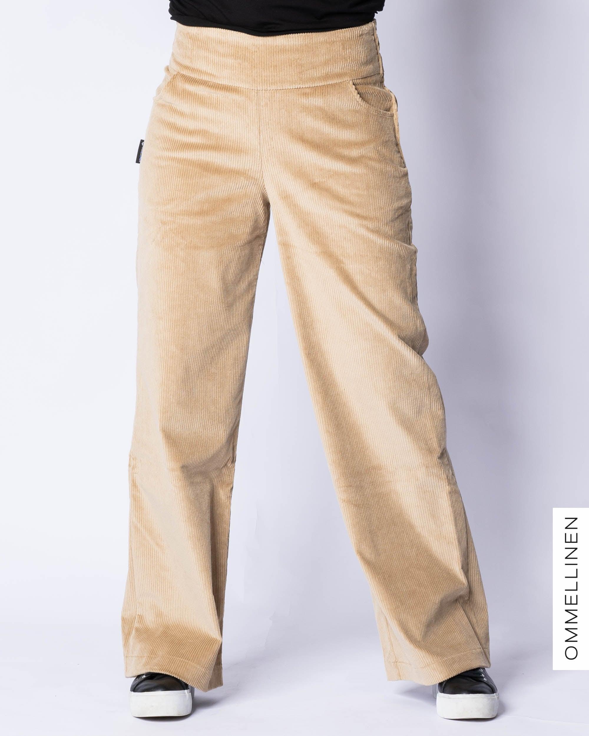 CORDUROY pants - LONG LENGTH, sand - slight II-quality