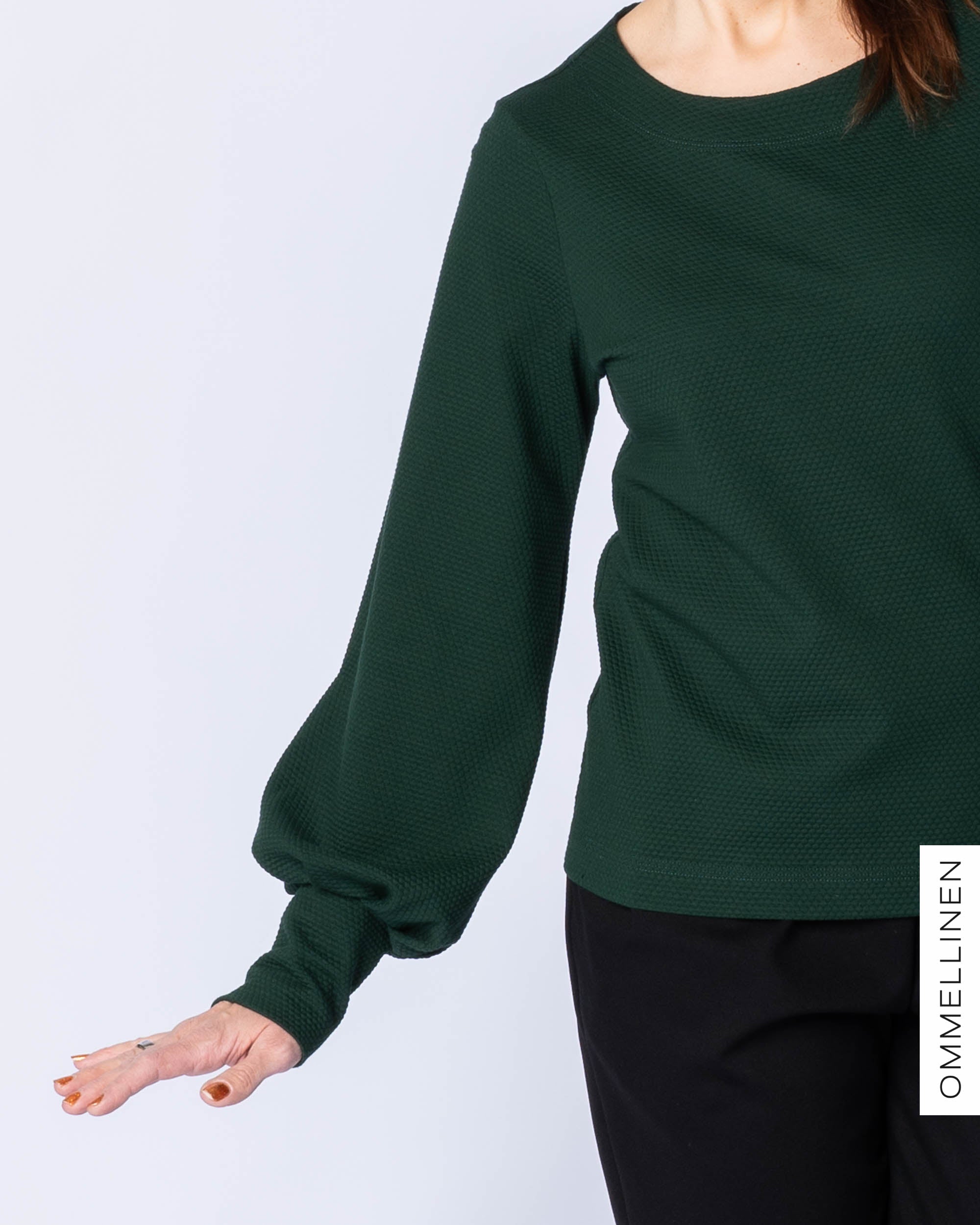 Laskospaita, tummanvihreä