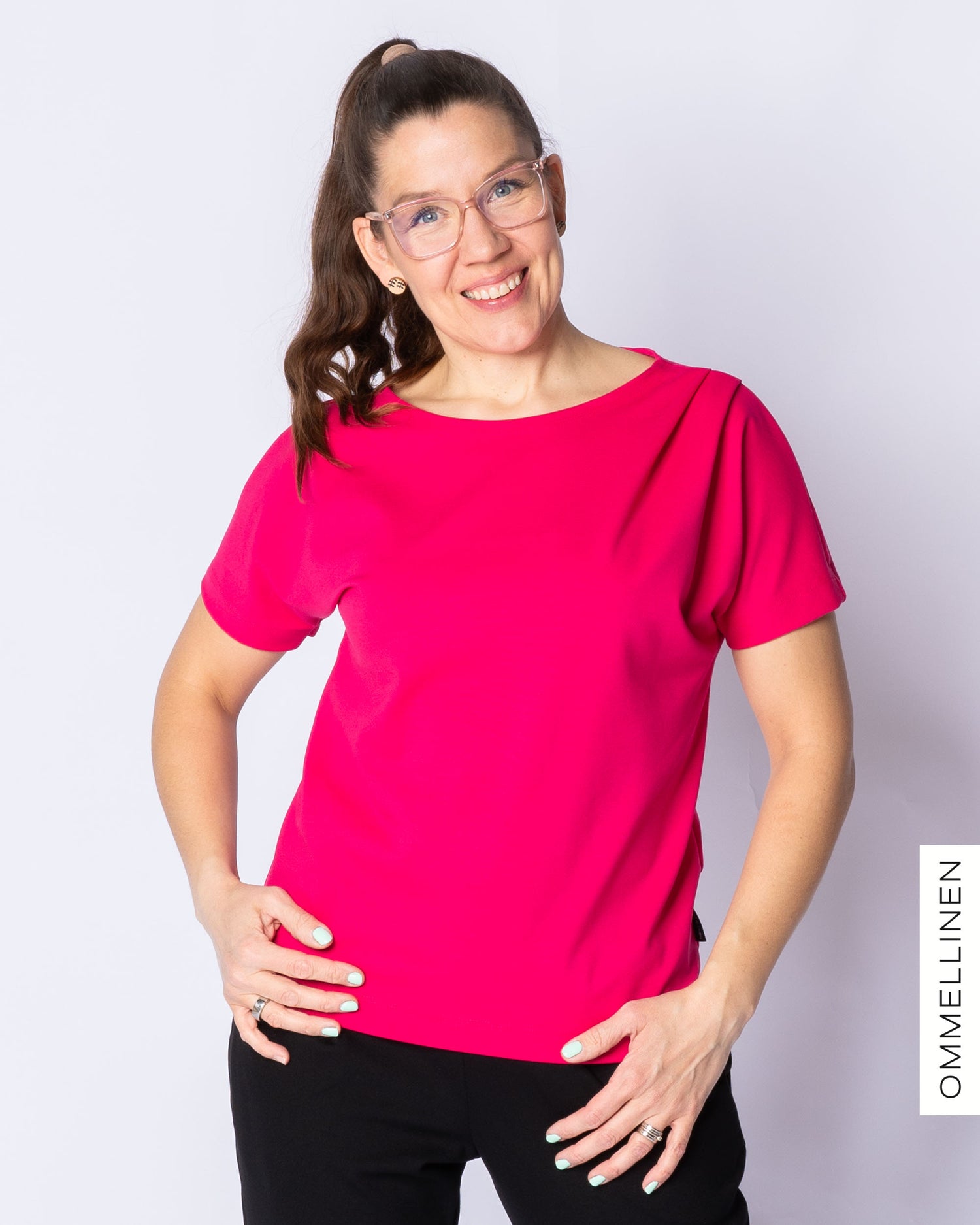 HUPS! Laskosteeppari, pinkki - XL