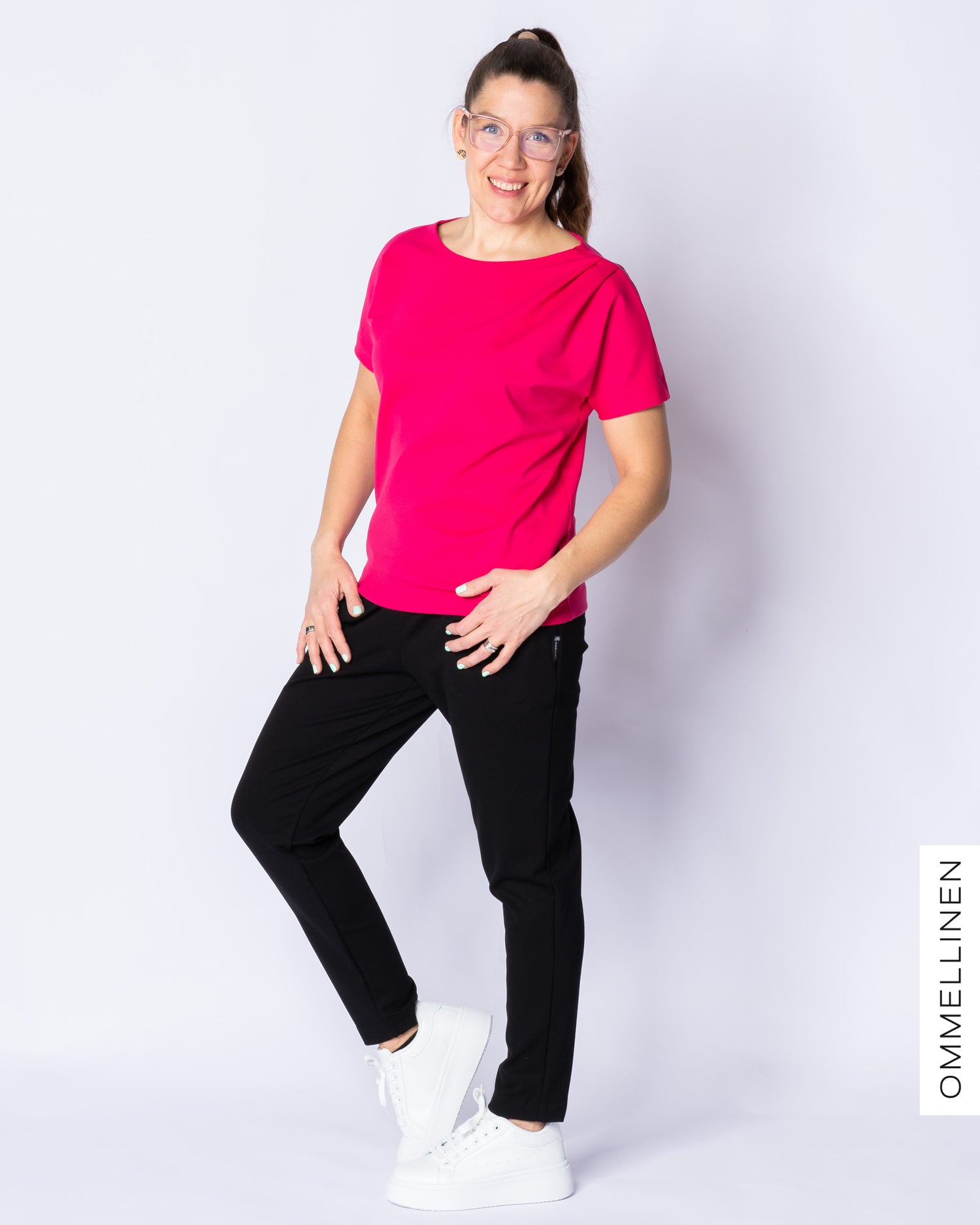 HUPS! Laskosteeppari, pinkki - XL