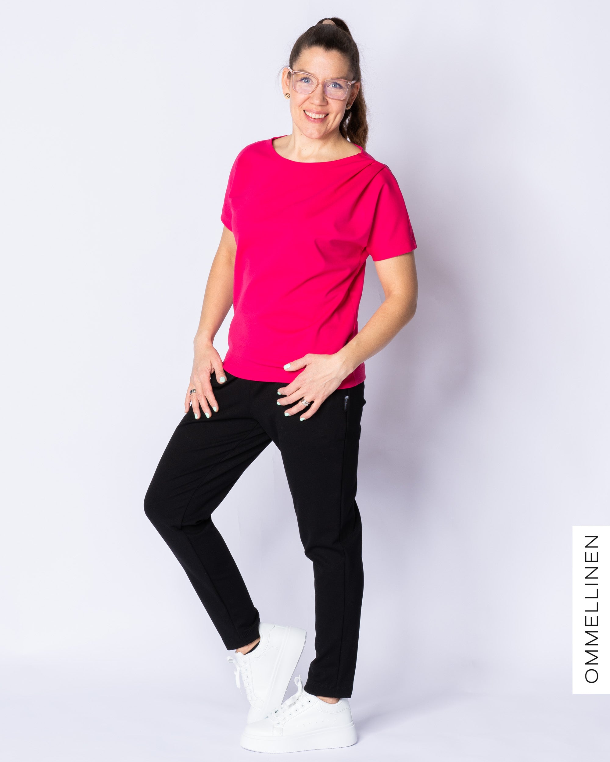 HUPS! Laskosteeppari, pinkki - XL