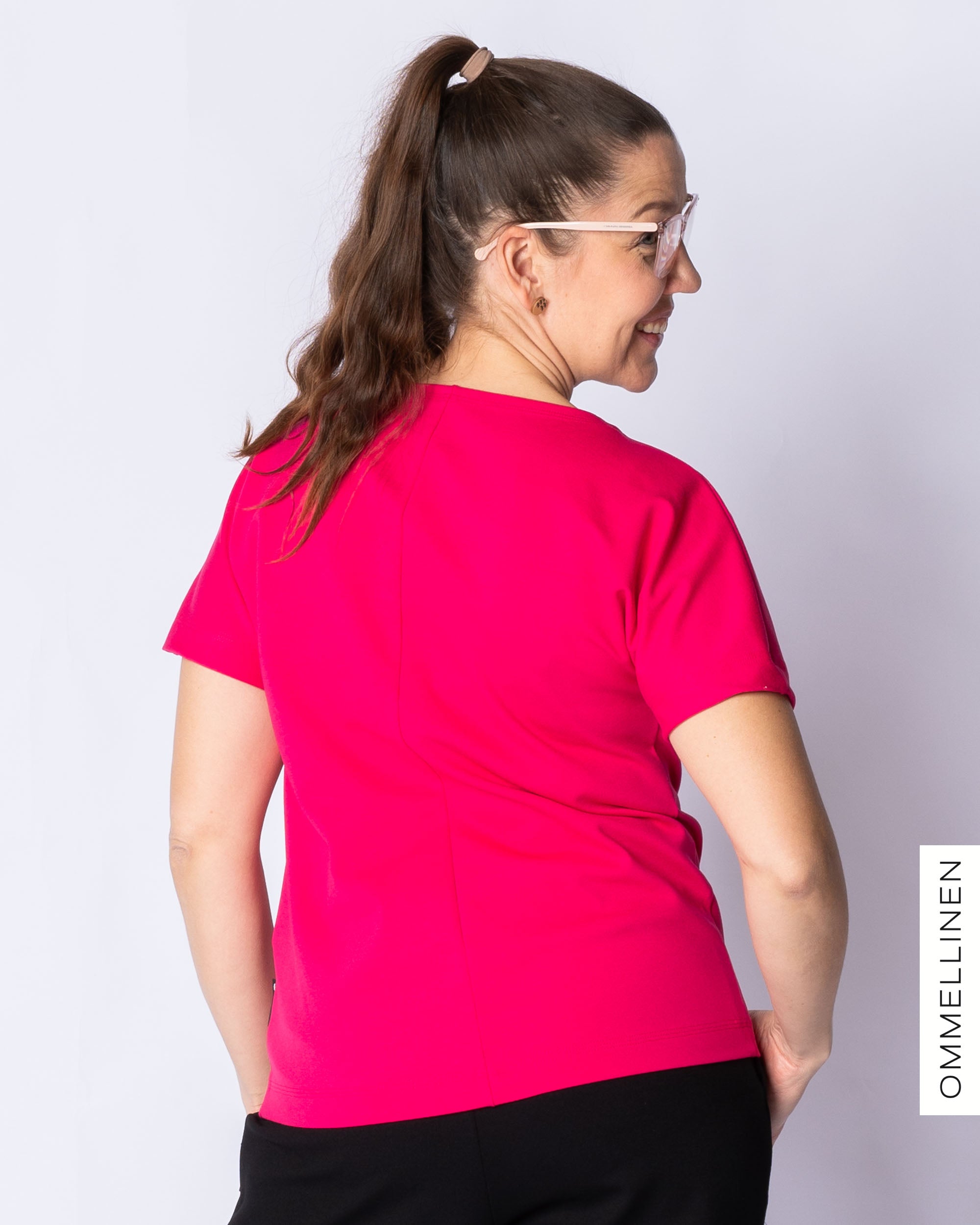 HUPS! Laskosteeppari, pinkki - XL