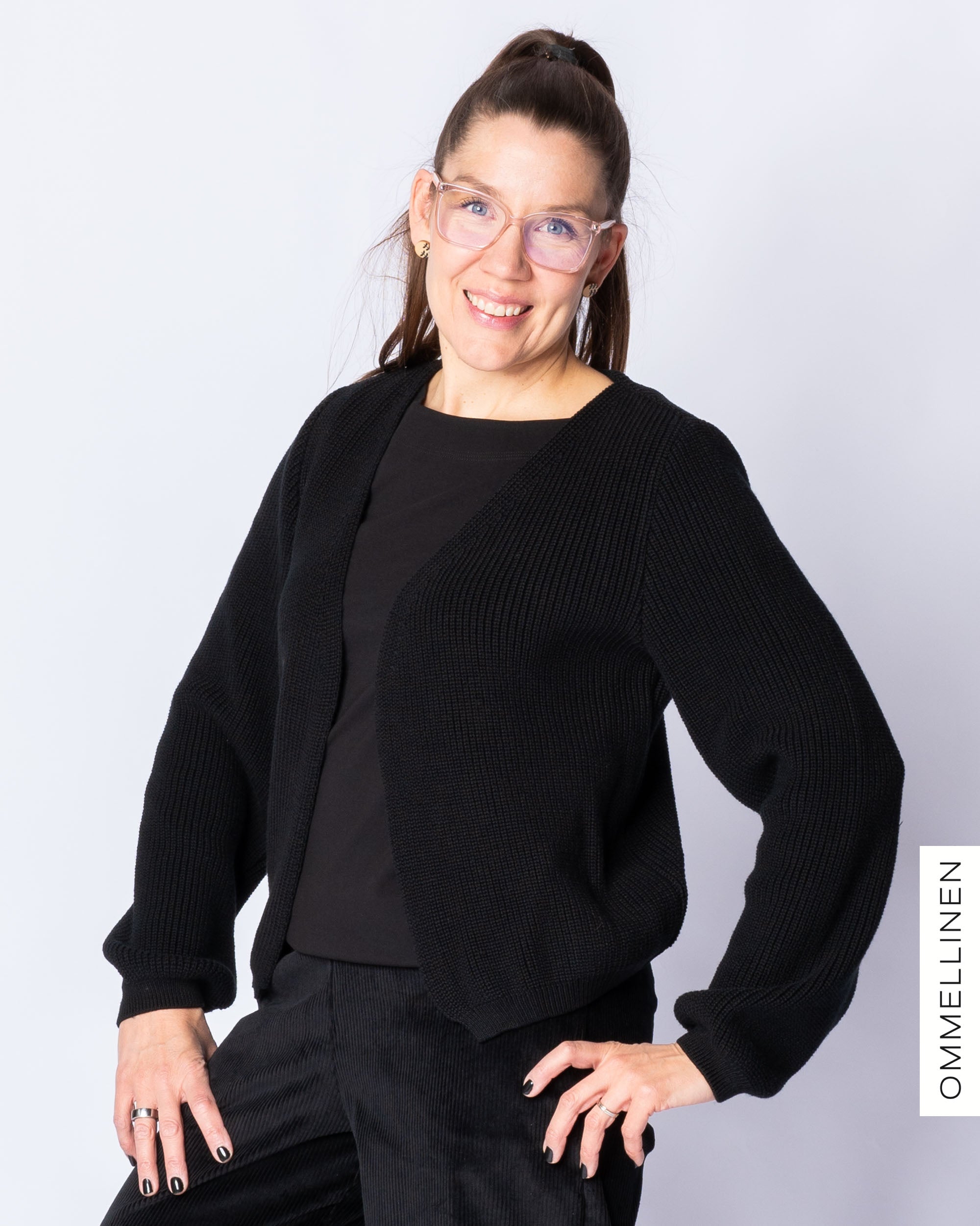 NEULE cardigan, black