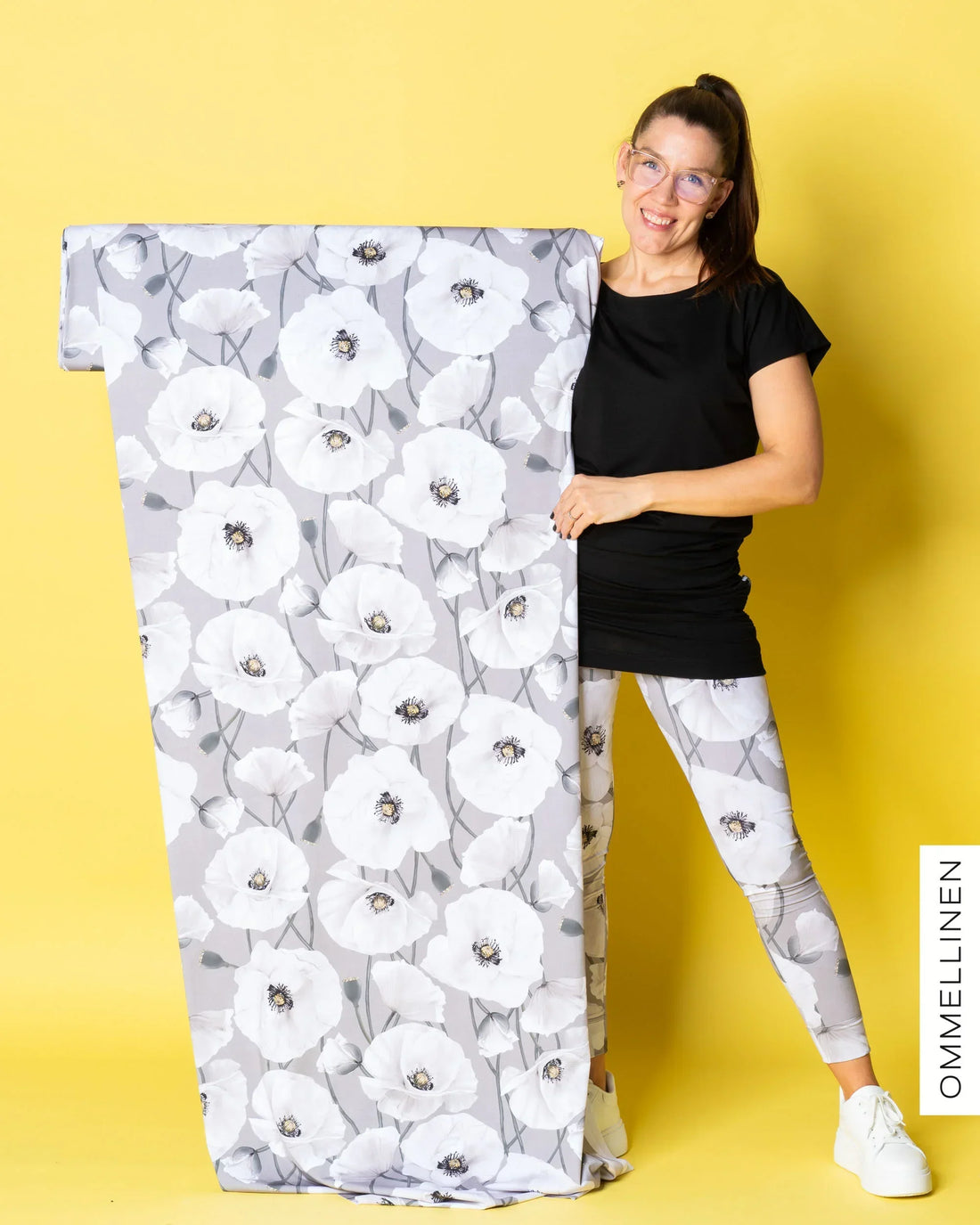 Lycra, Yökukka - vaaleanharmaa/valkoinen