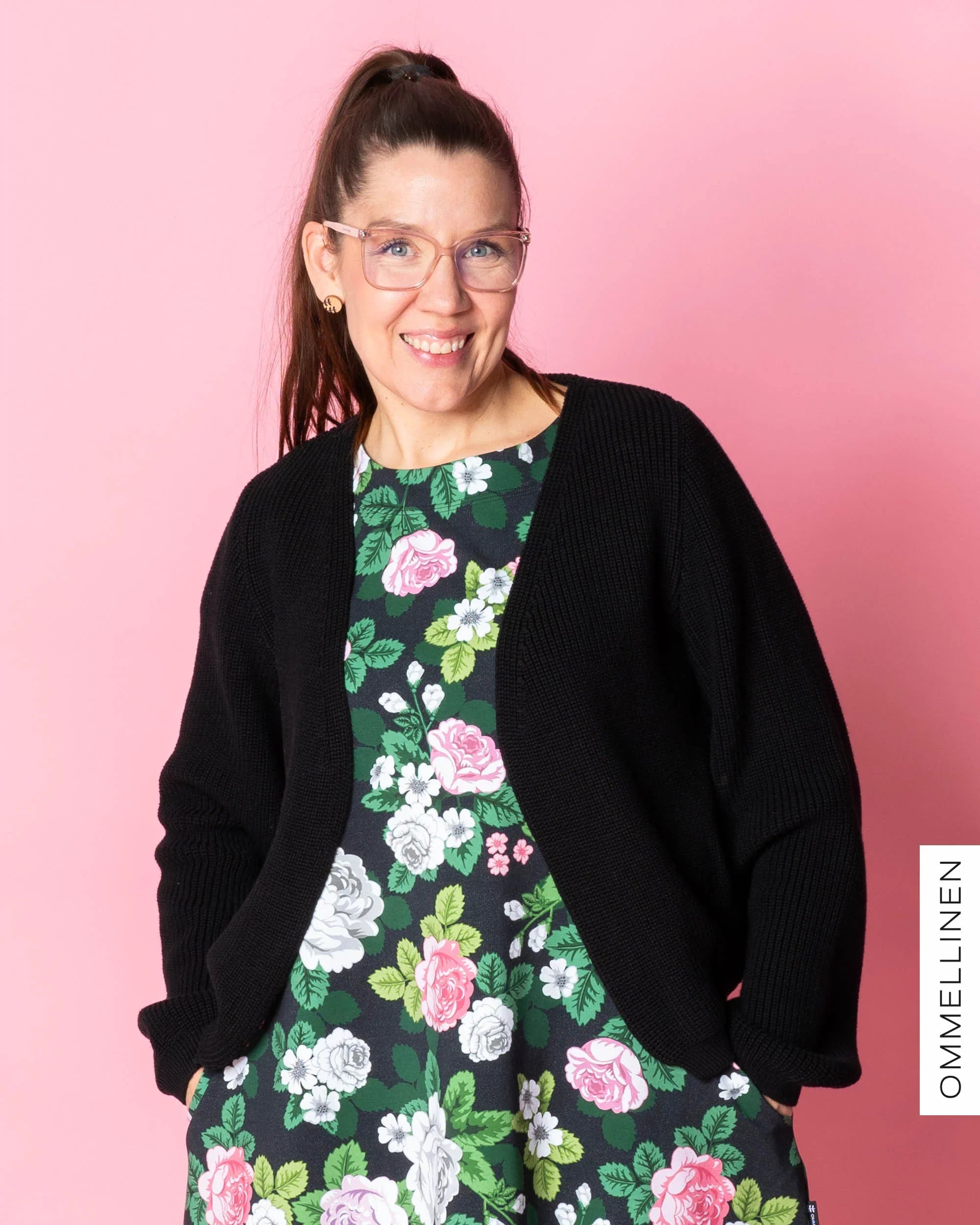 NEULE cardigan, black