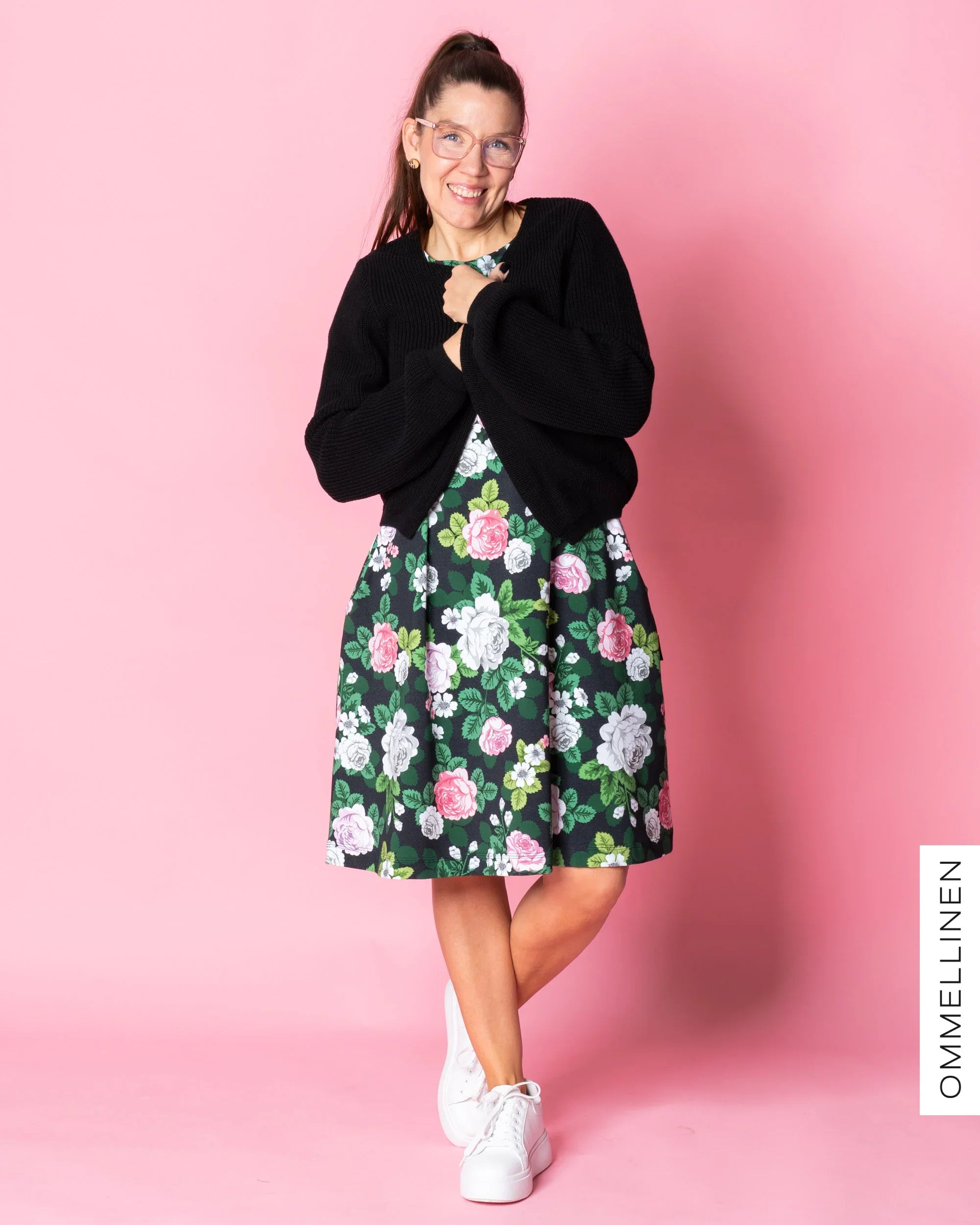 NEULE cardigan, black