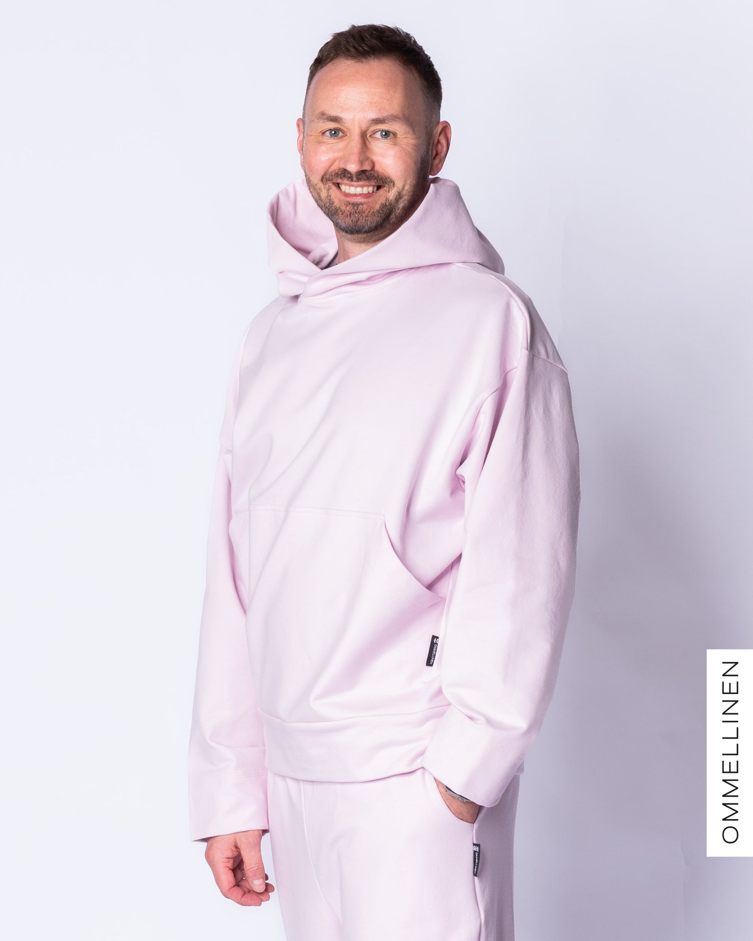 WHOOPS! MIKI -hoodie, light pink - XL