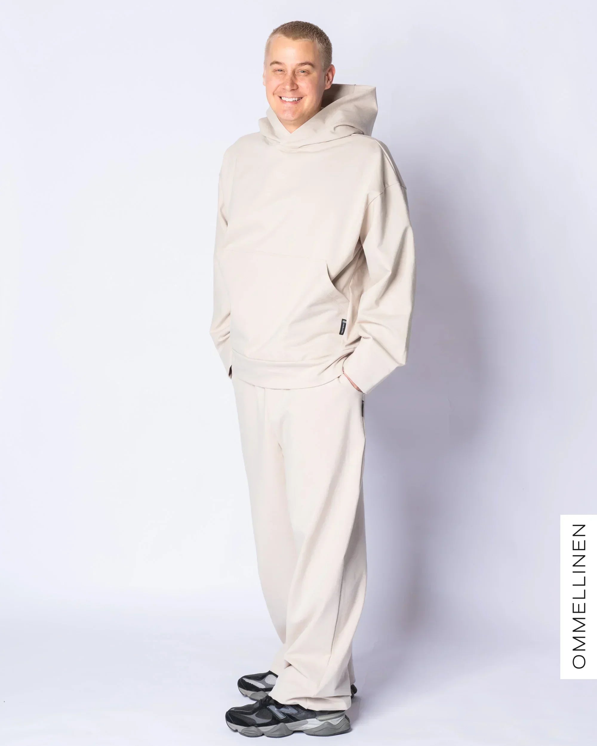 HUPS! MIKI -housut, hiekka - XXXL