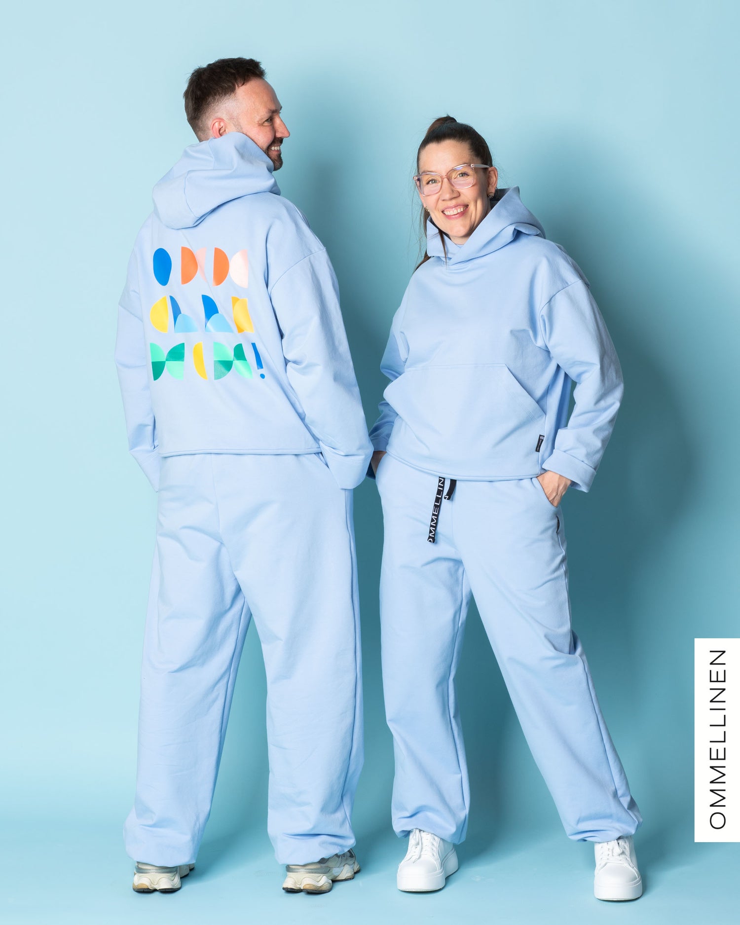 MIKI -hoodie, light blue