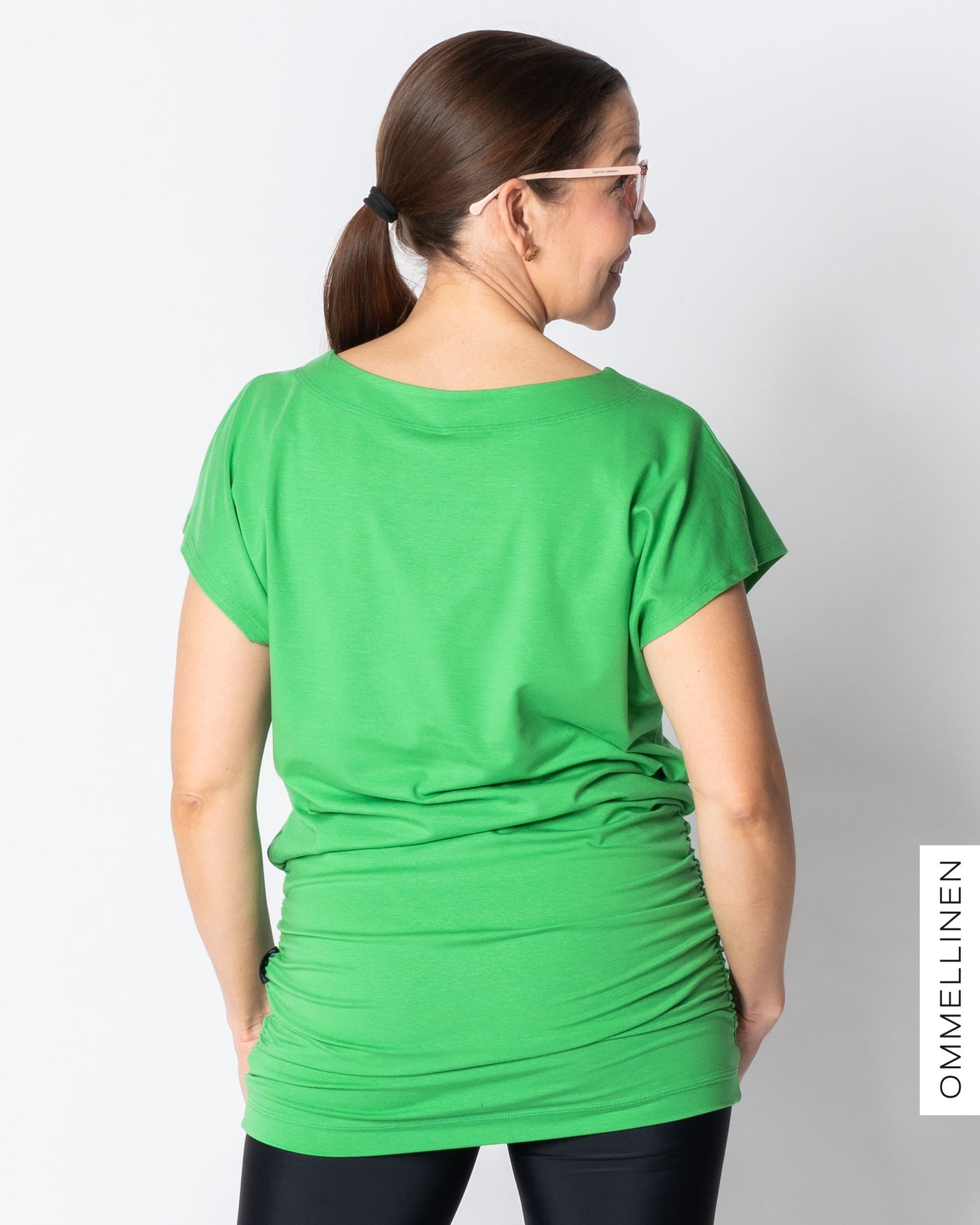 WHOOPS! RENTO t-shirt, bright green - XS