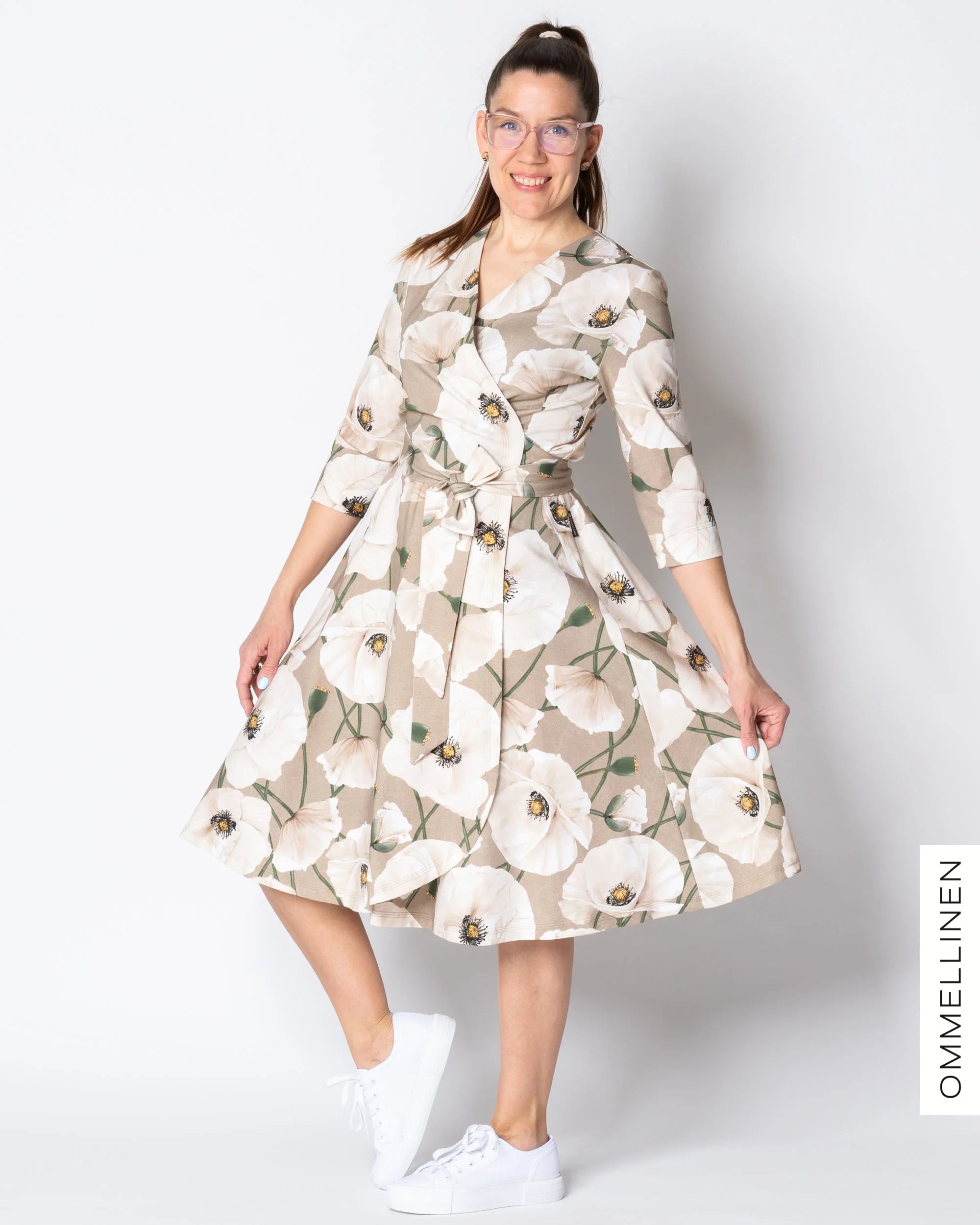 Kietaisumekko, Yökukka - hiekka/luonnonvalkoinen