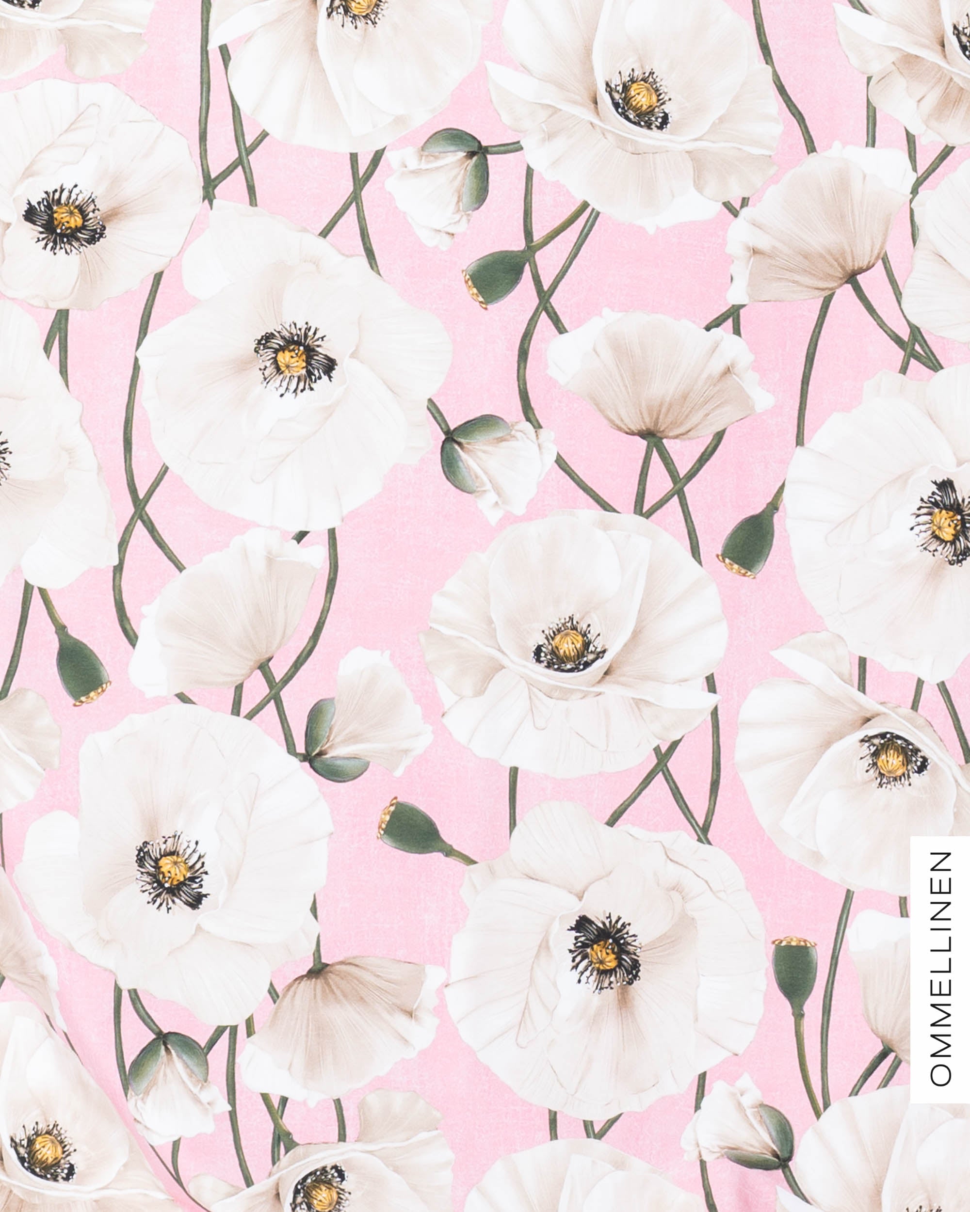 Digitrikoo, Yökukka - vaaleanpunainen/luonnonvalkoinen