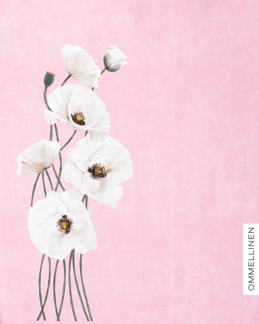 Digitrikoo, Yökukka RAPORTTI - vaaleanpunainen/luonnonvalkoinen