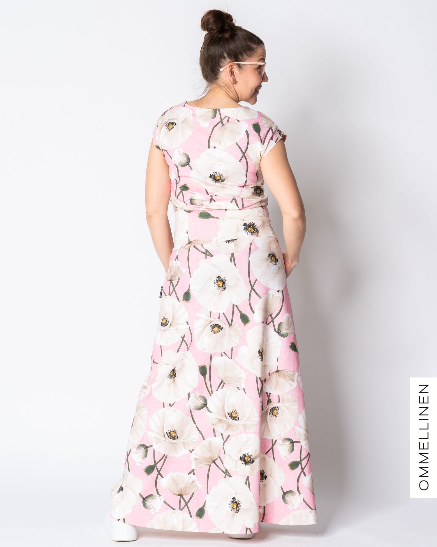 HUPS! Lempipaita, Yökukka - vaaleanpunainen/luonnonvalkoinen - M