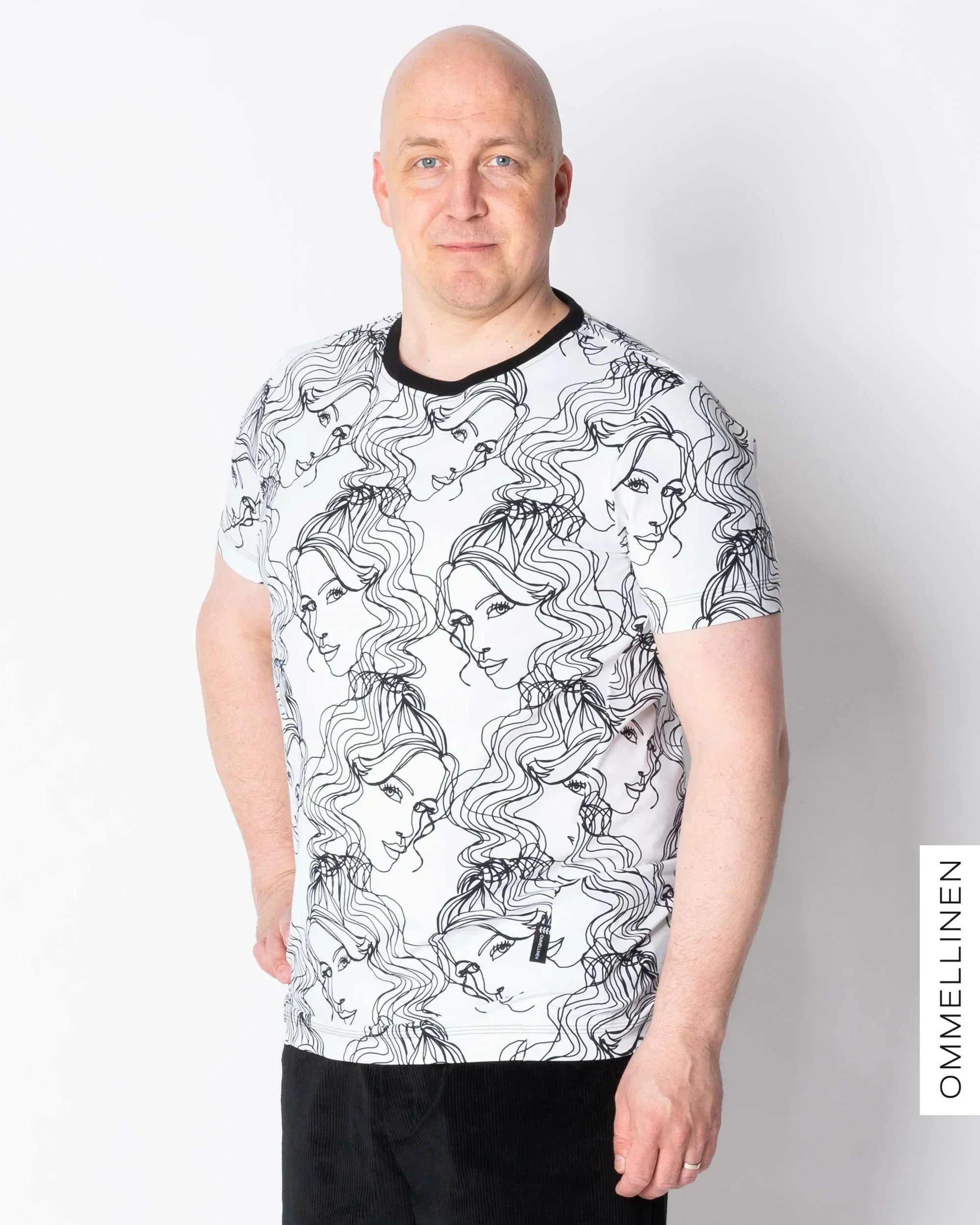 Miesten T-paita, Woman - valkoinen