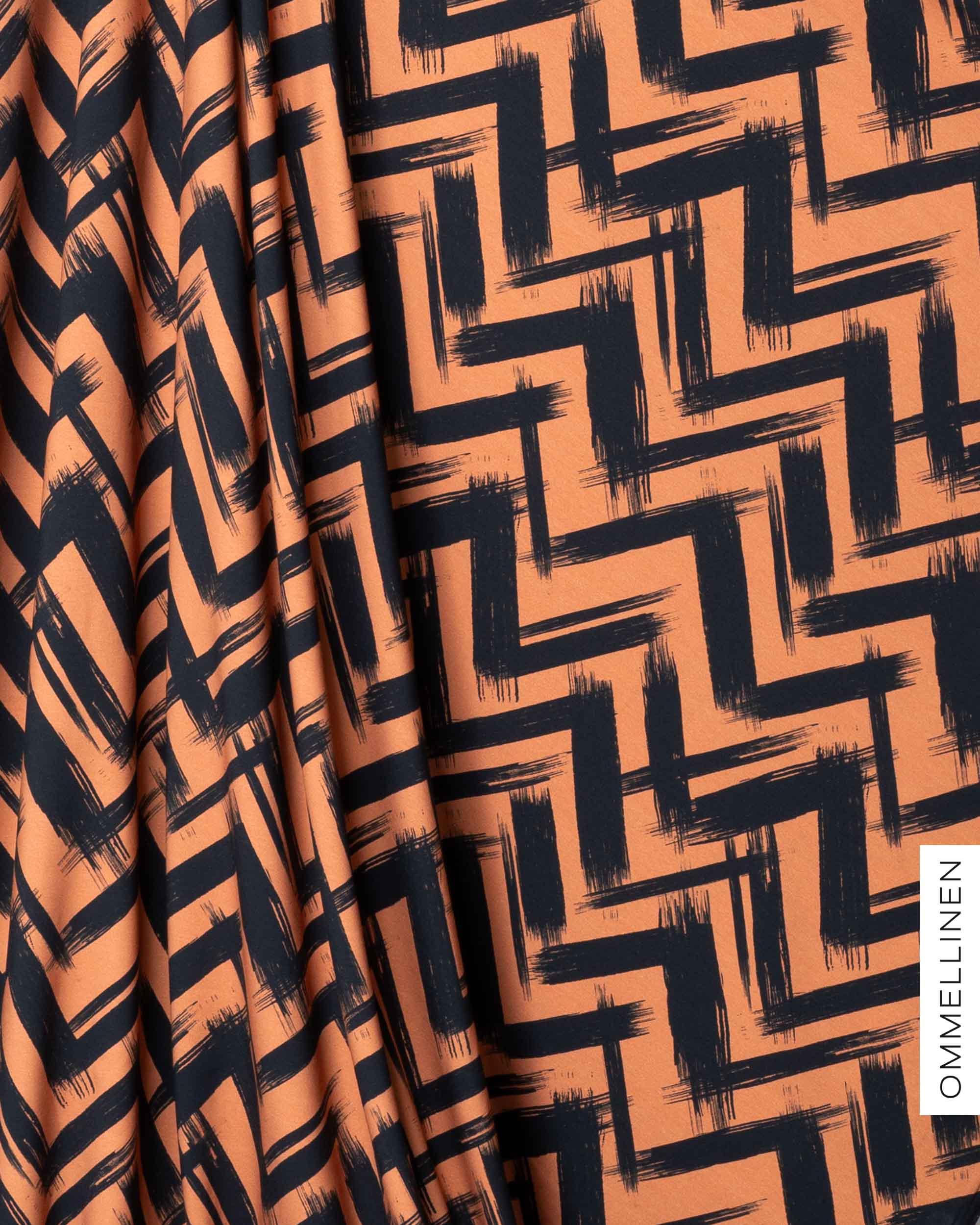 Digitrikoo, Siksak - ruskea