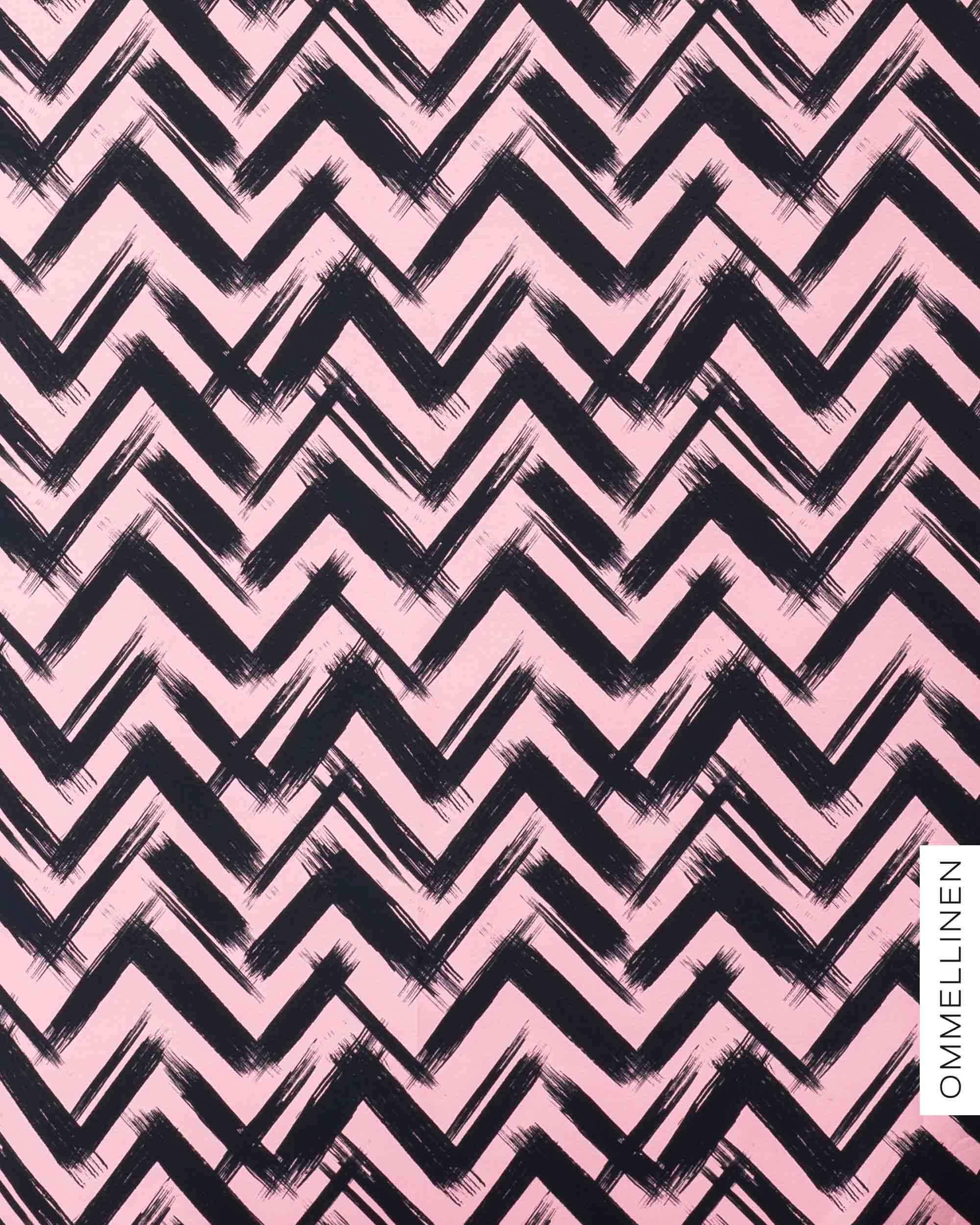 Digitrikoo, Siksak - vaaleanpunainen