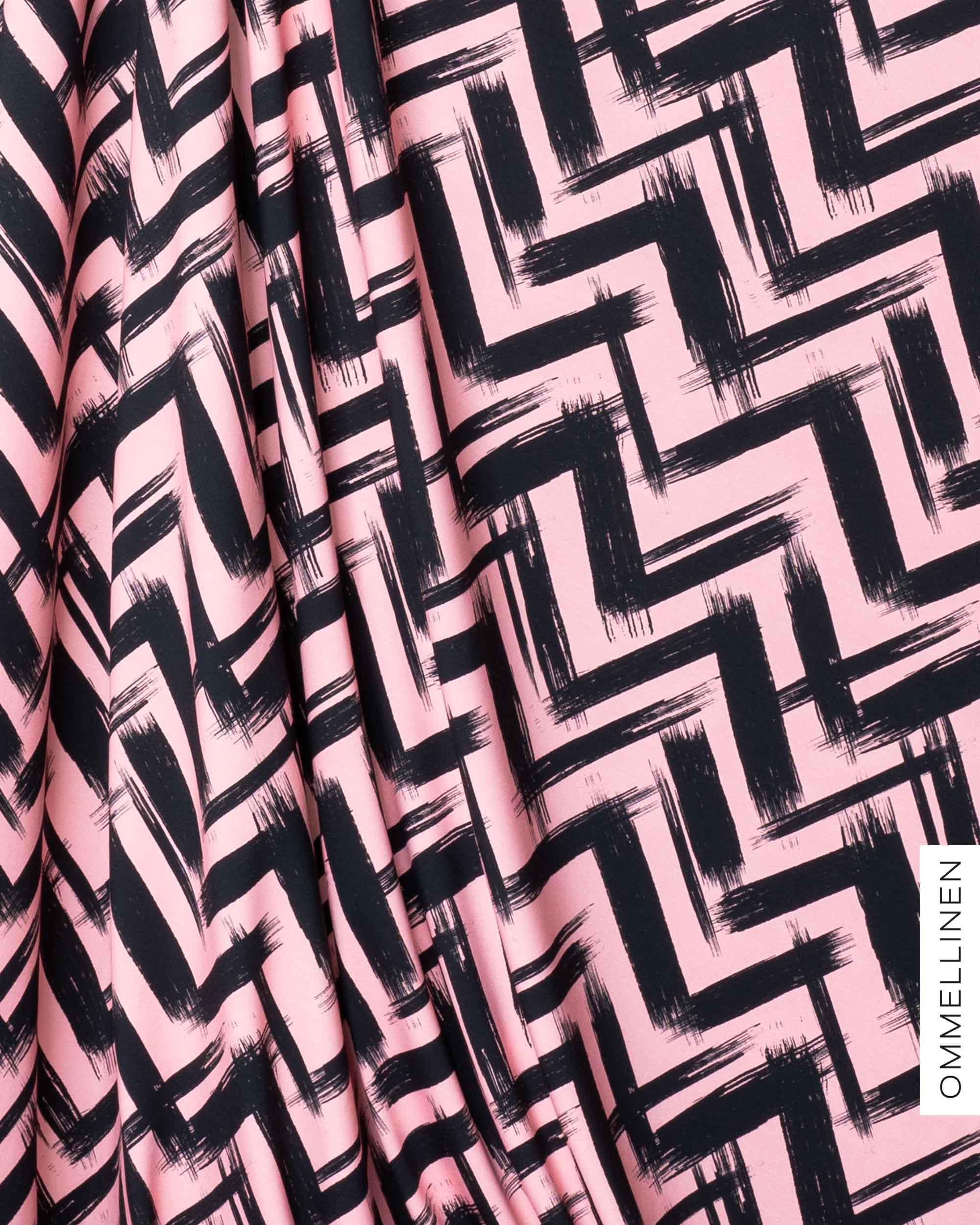 Digitrikoo, Siksak - vaaleanpunainen