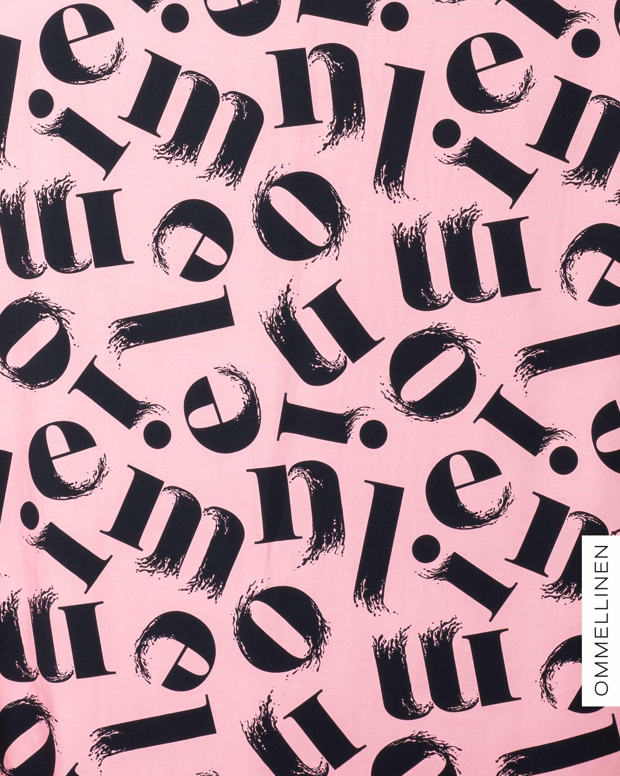 Digitrikoo - PALA, Kirjaimet - vaaleanpunainen