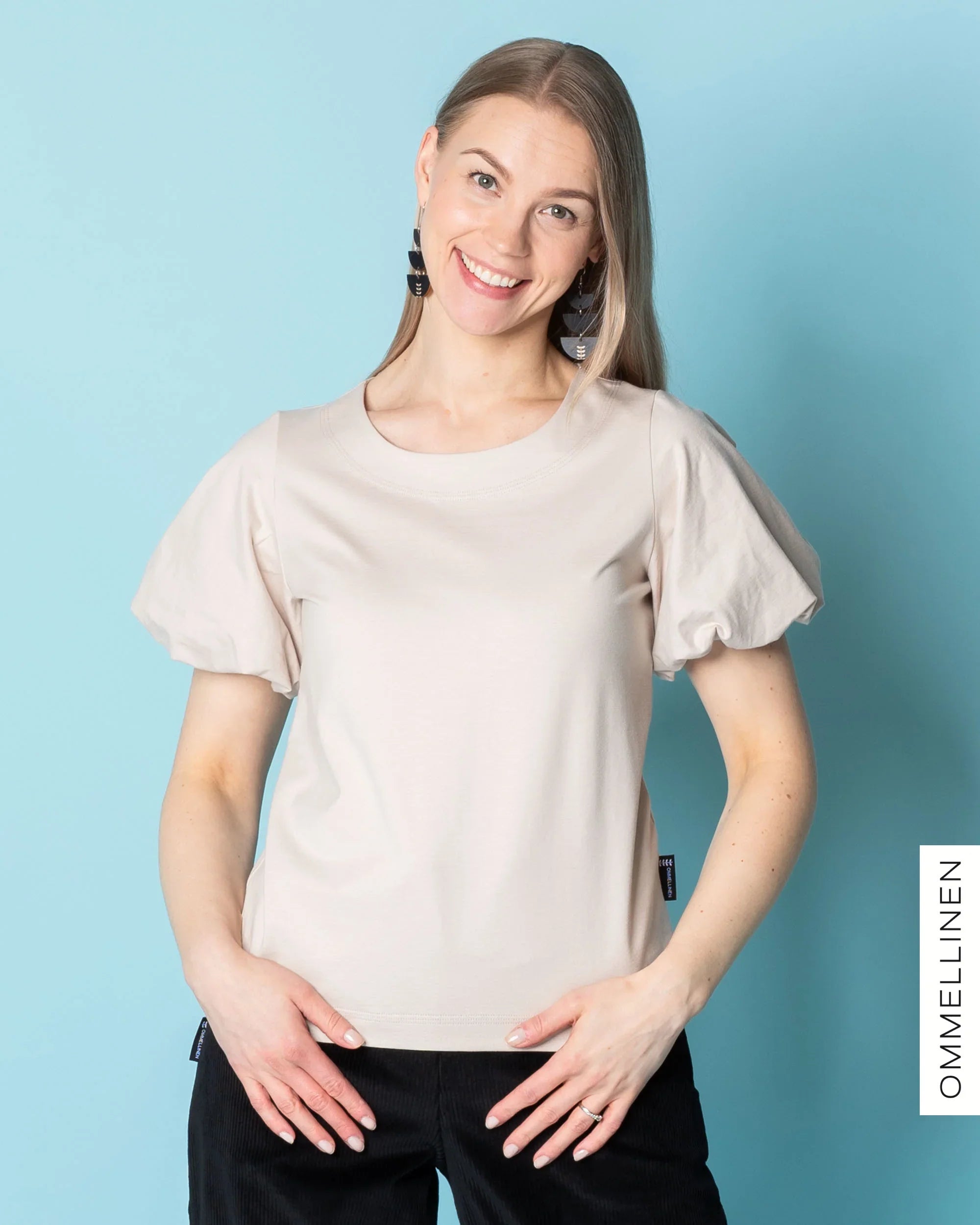 Puffipaita - lyhyt hiha, hiekka