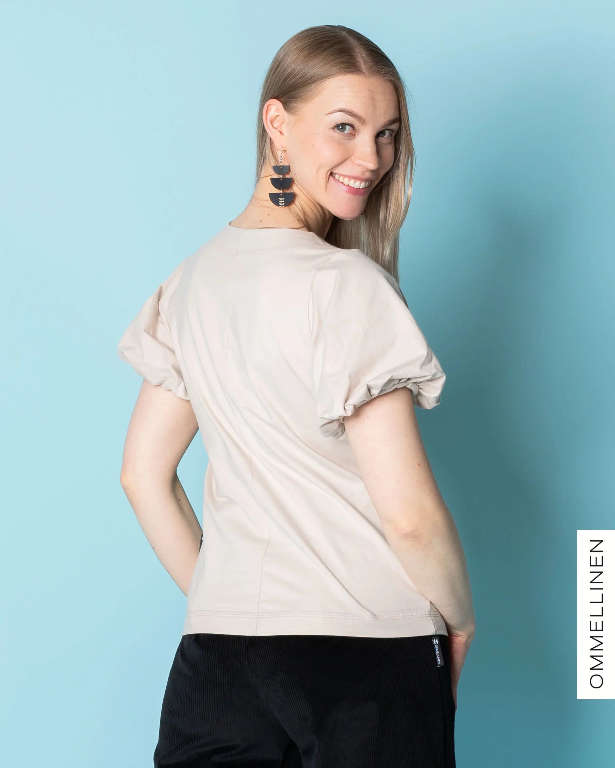 Puffipaita - lyhyt hiha, hiekka