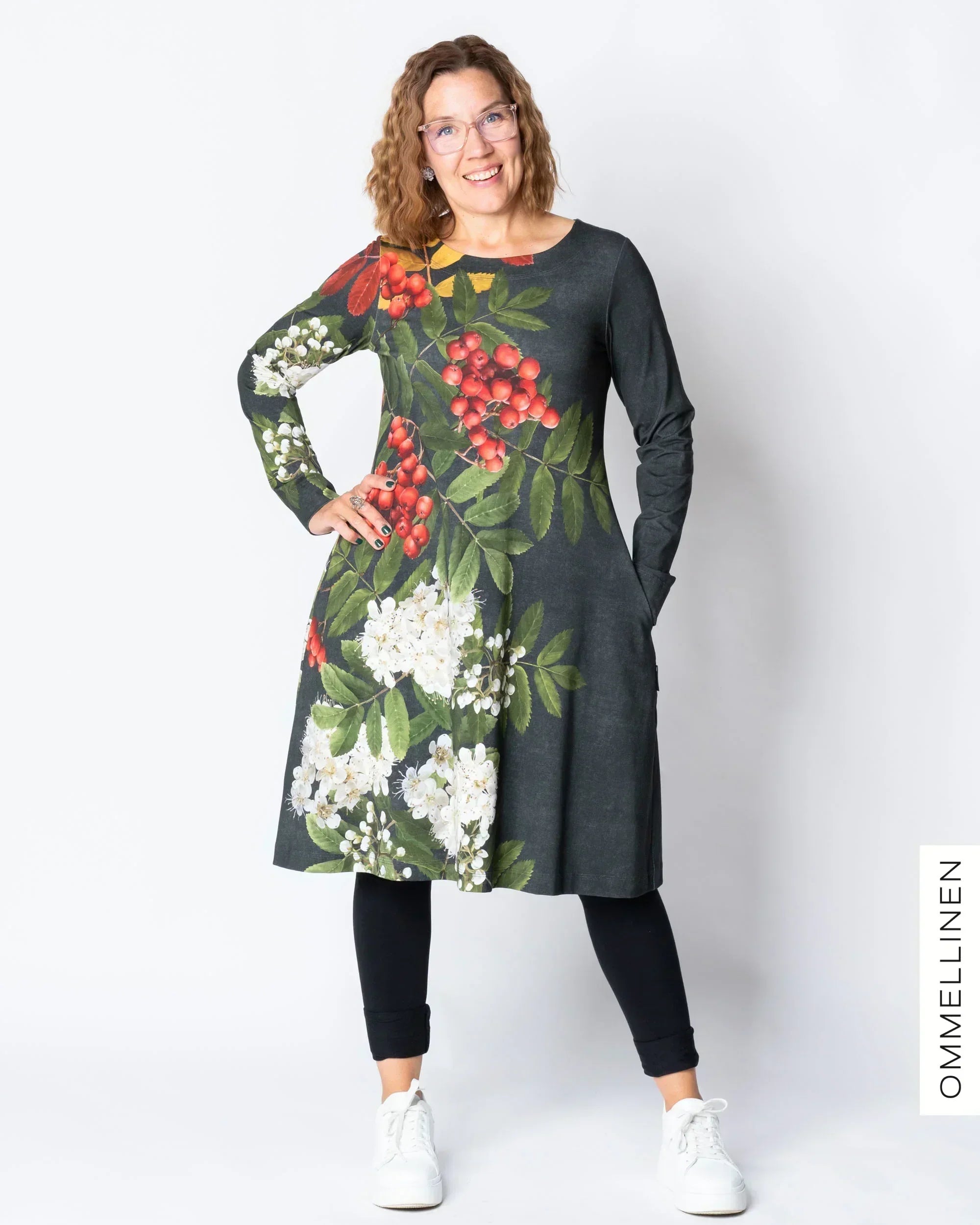 Mekkotunika, Jättipihlaja - harmaa