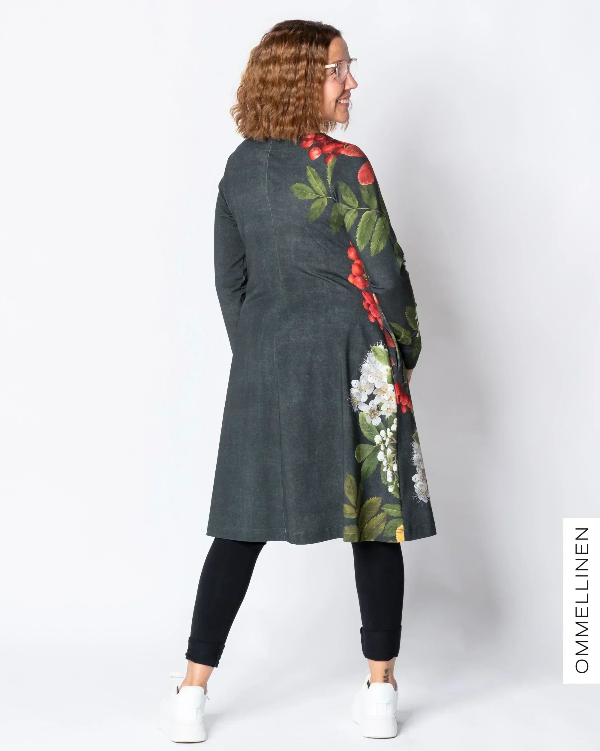 Mekkotunika, Jättipihlaja - harmaa