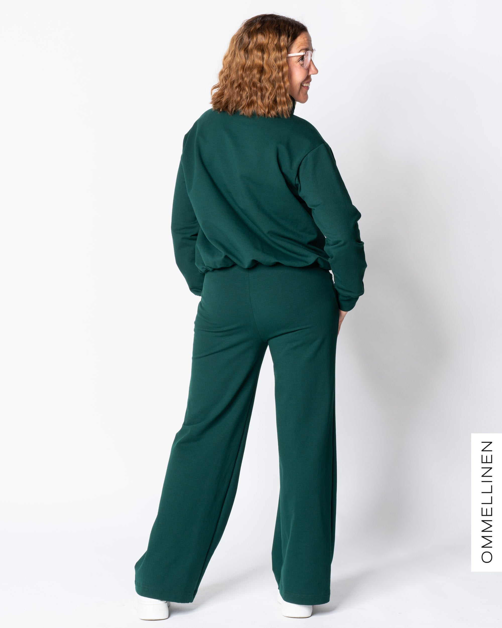 WHOOPS! KAULUS college shirt, emerald - XL