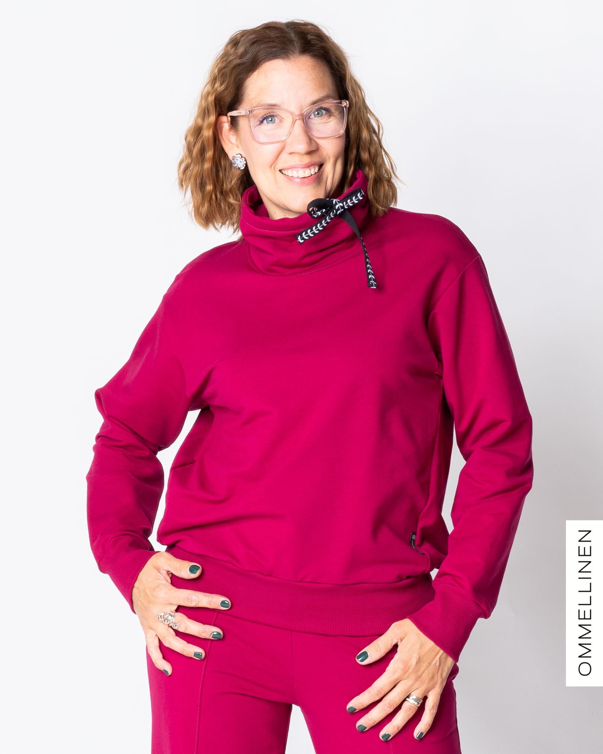 WHOOPS! KAULUS college shirt, ruby - XS