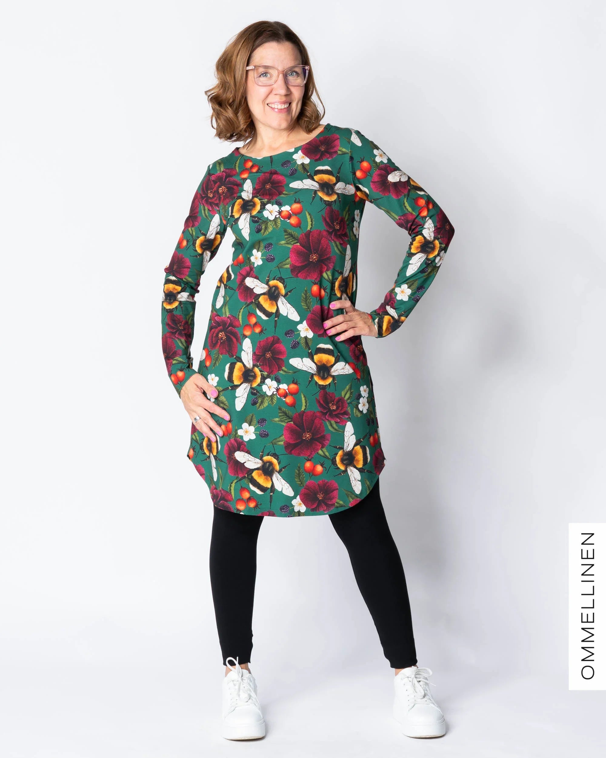 Kamoontunika, Pörriäinen - merenvihreä