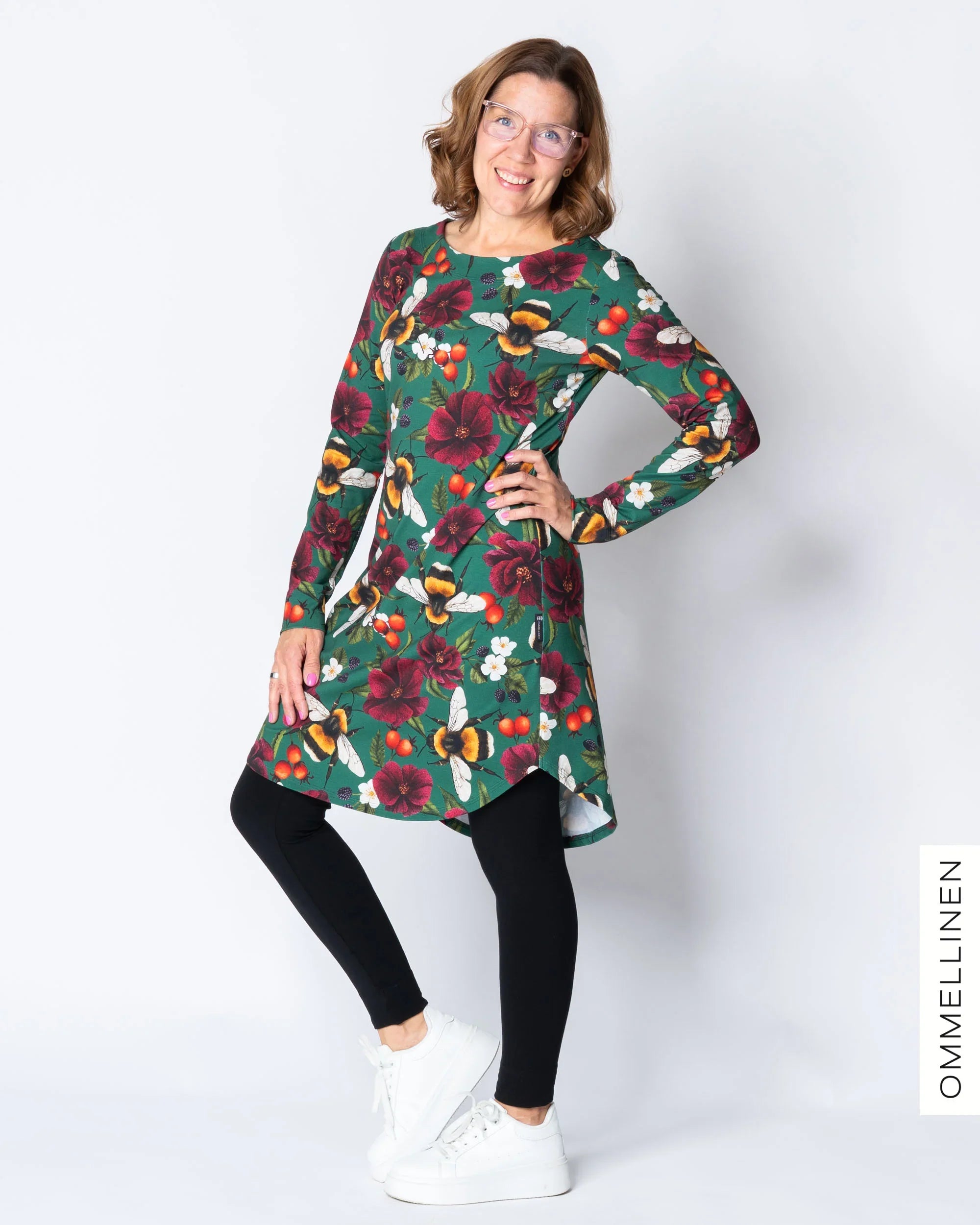 Kamoontunika, Pörriäinen - merenvihreä