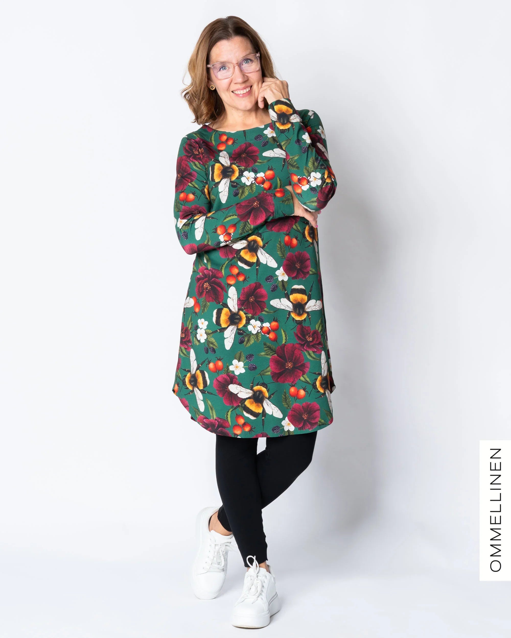 Kamoontunika, Pörriäinen - merenvihreä