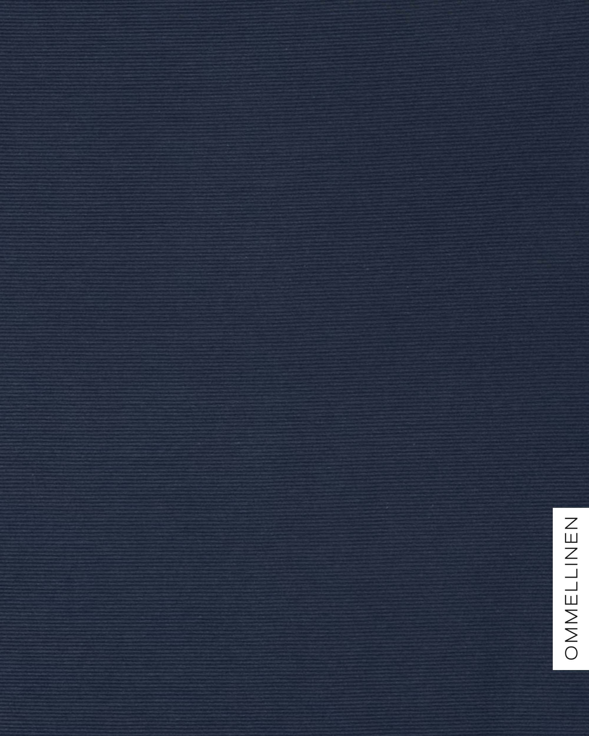 Ottoman - puuvillaneulos, navy