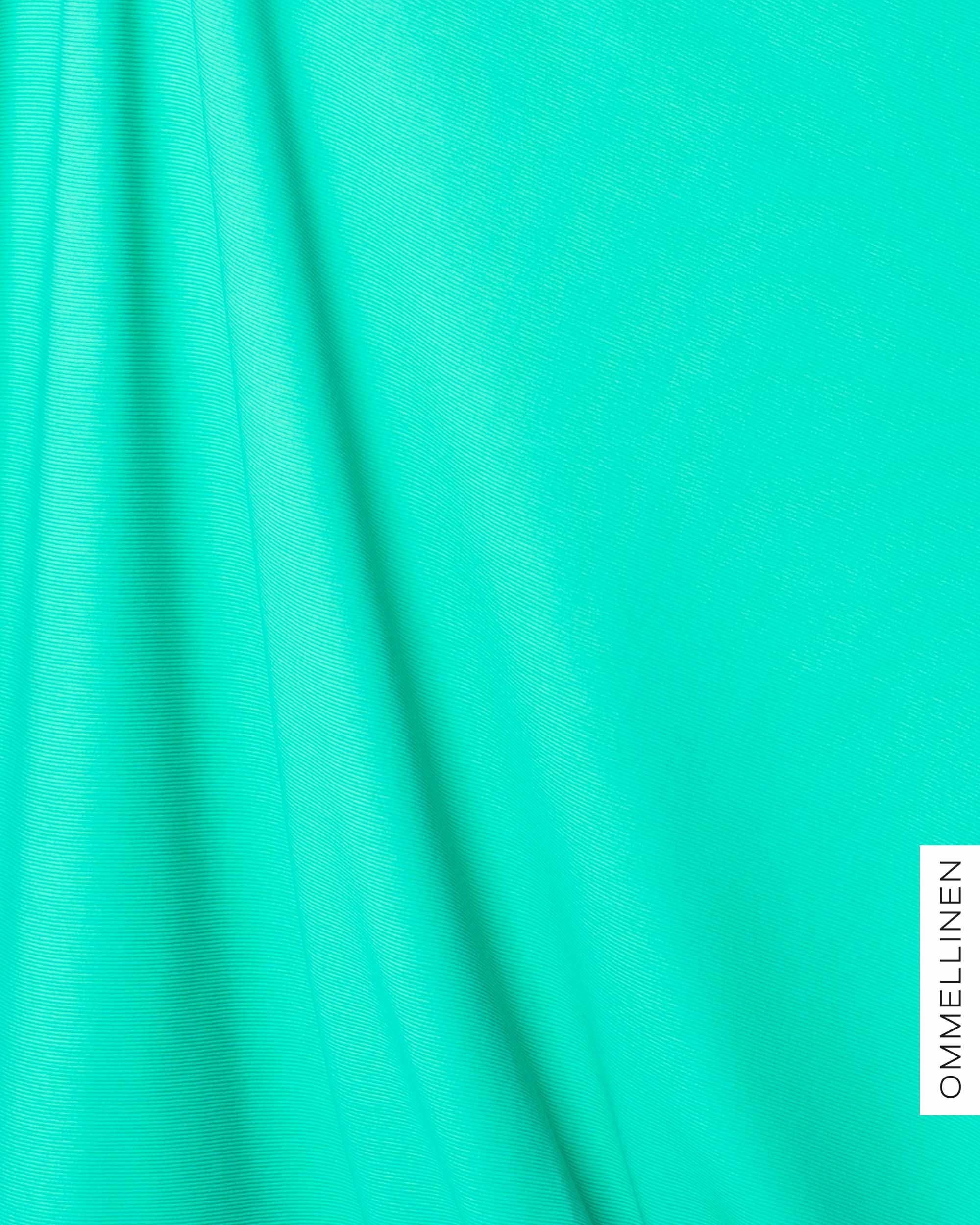 Ottoman - puuvillaneulos, jade