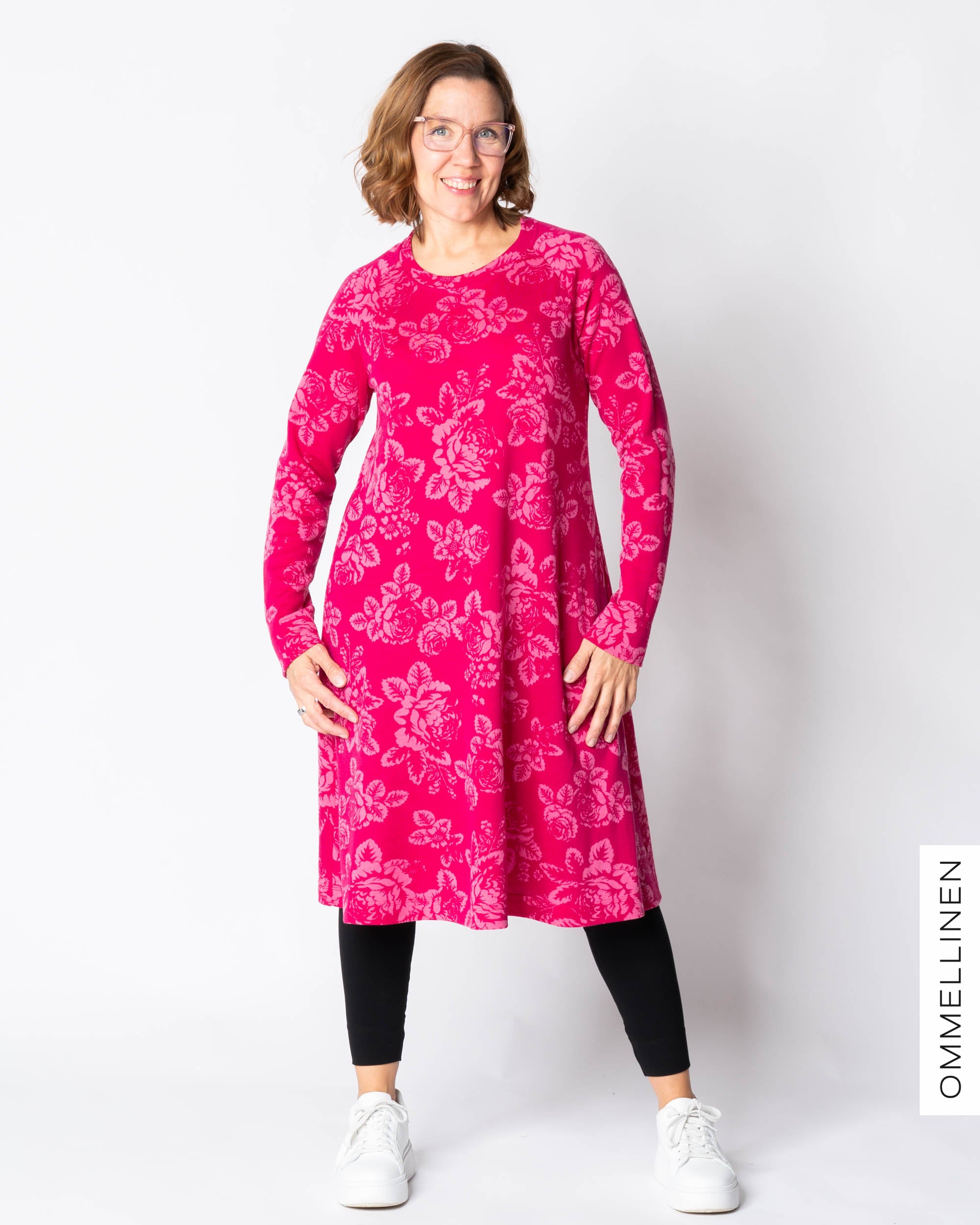 Merinomekko, Babushka Roses - pinkki