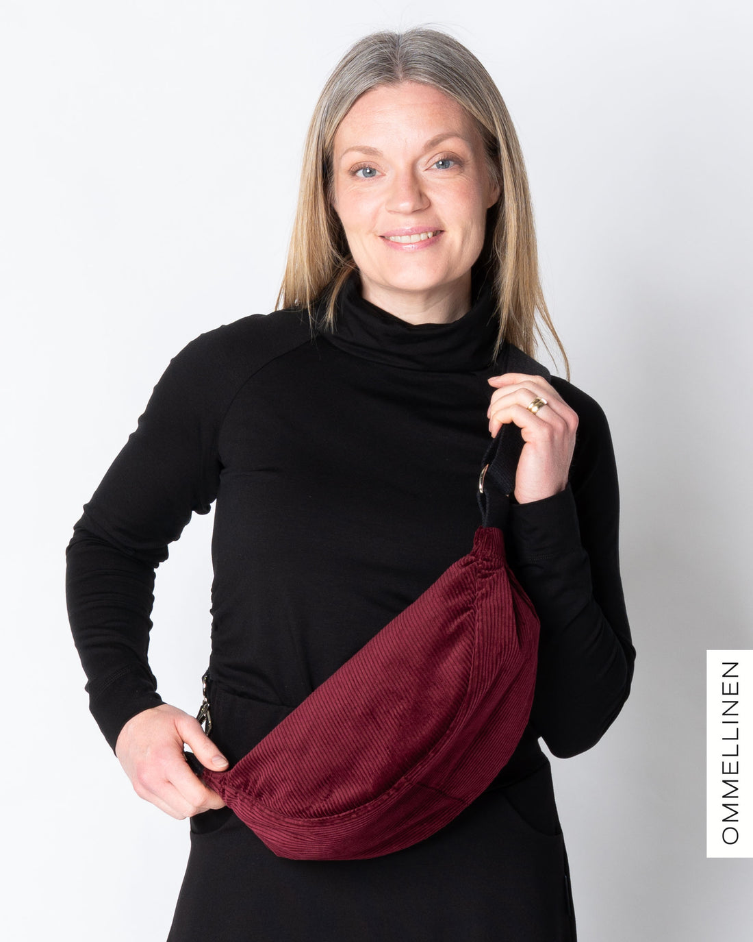 Lempilaukku, burgundi