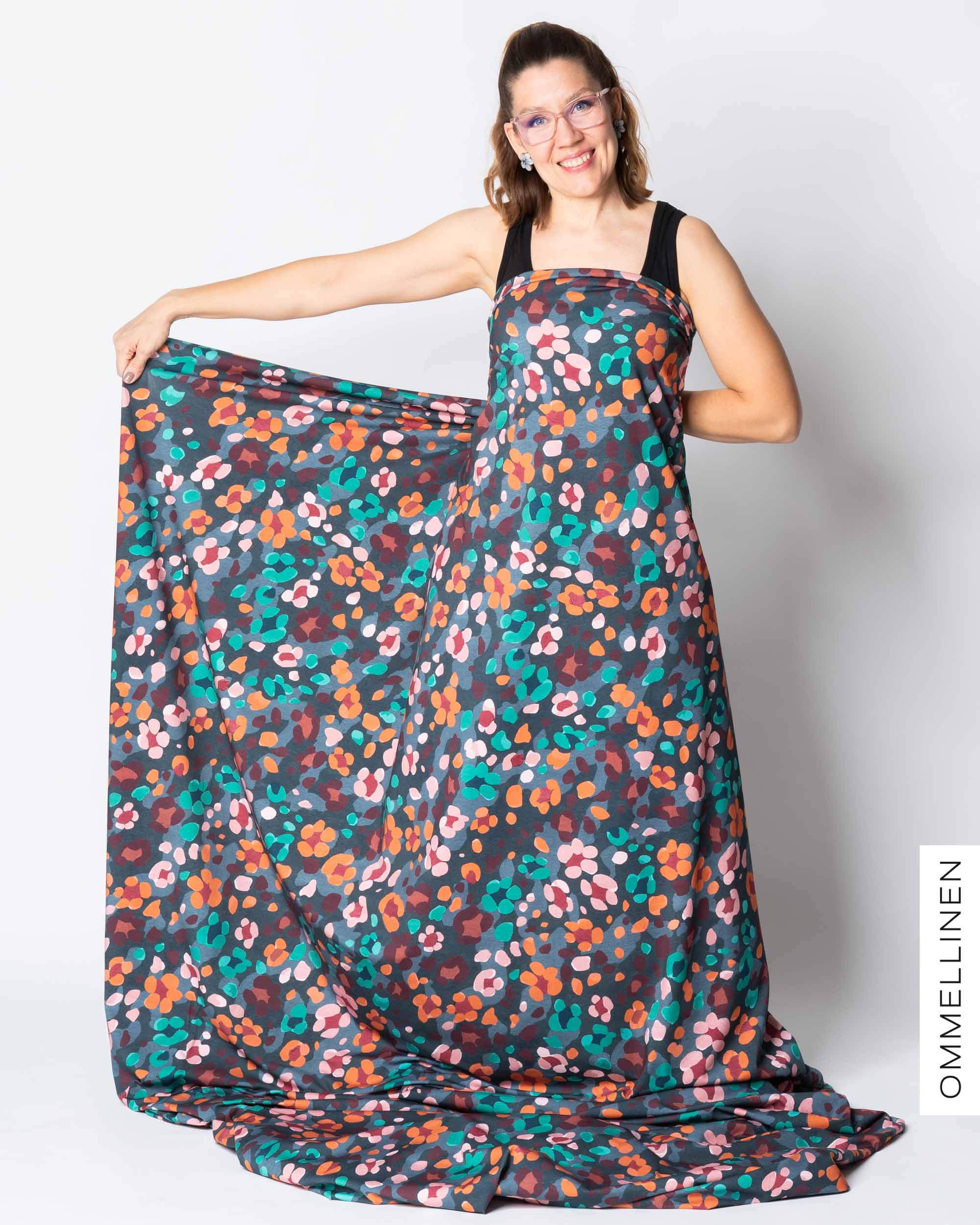 Digitrikoo, Kukkaleopardi - moniväri