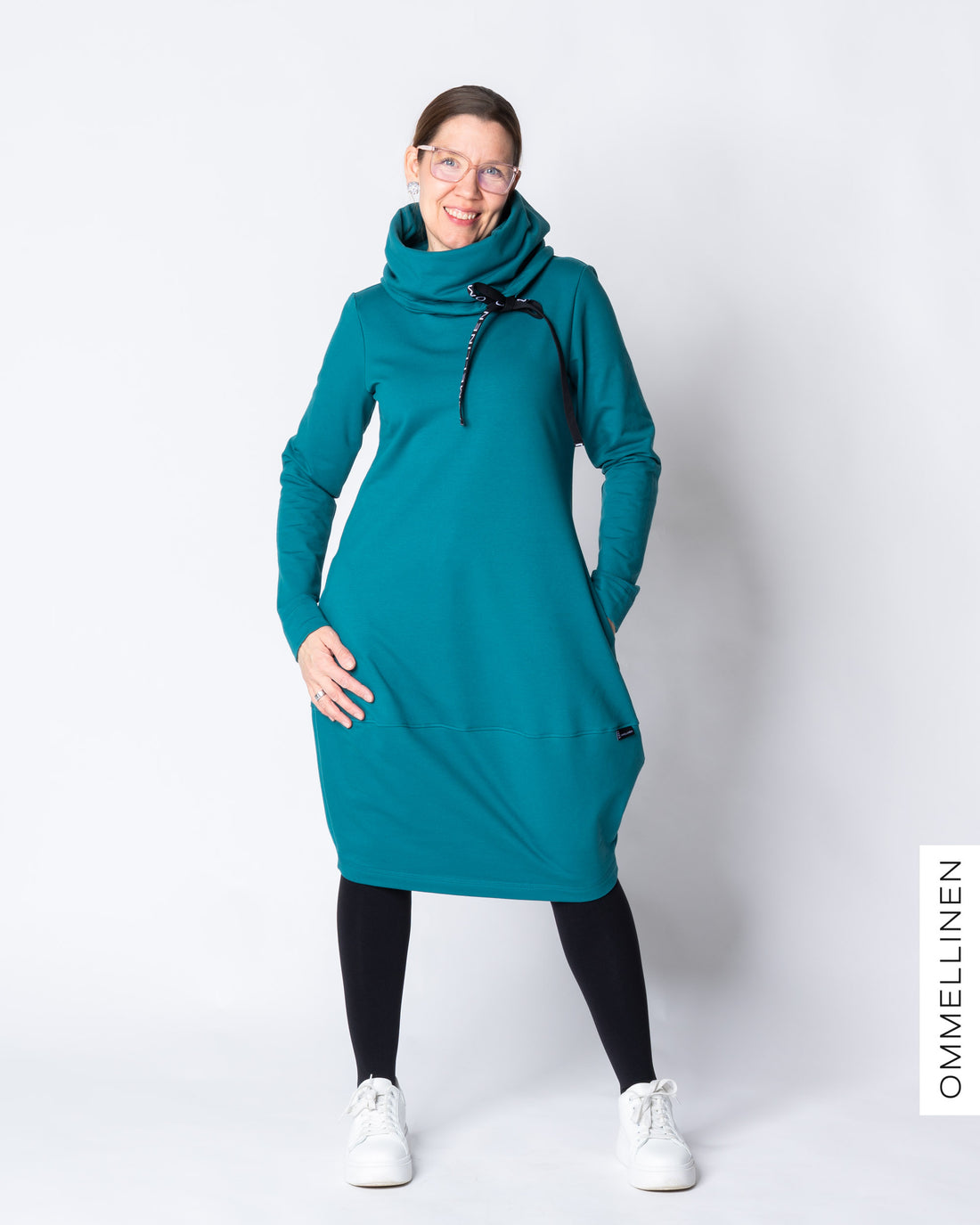 SPORT dress, petrol blue