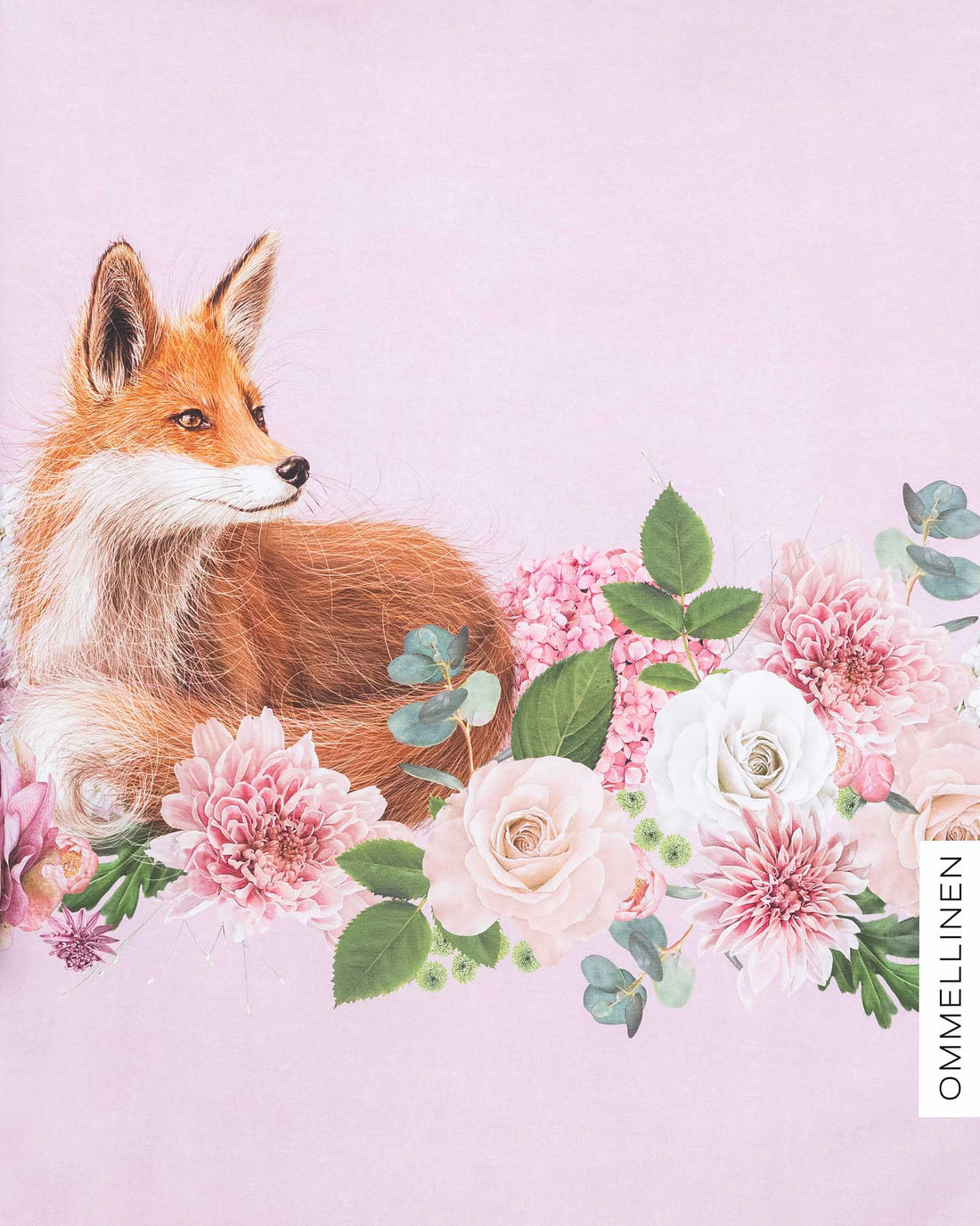 Digitrikoo, Kukkakimppu ja kettu - roosa