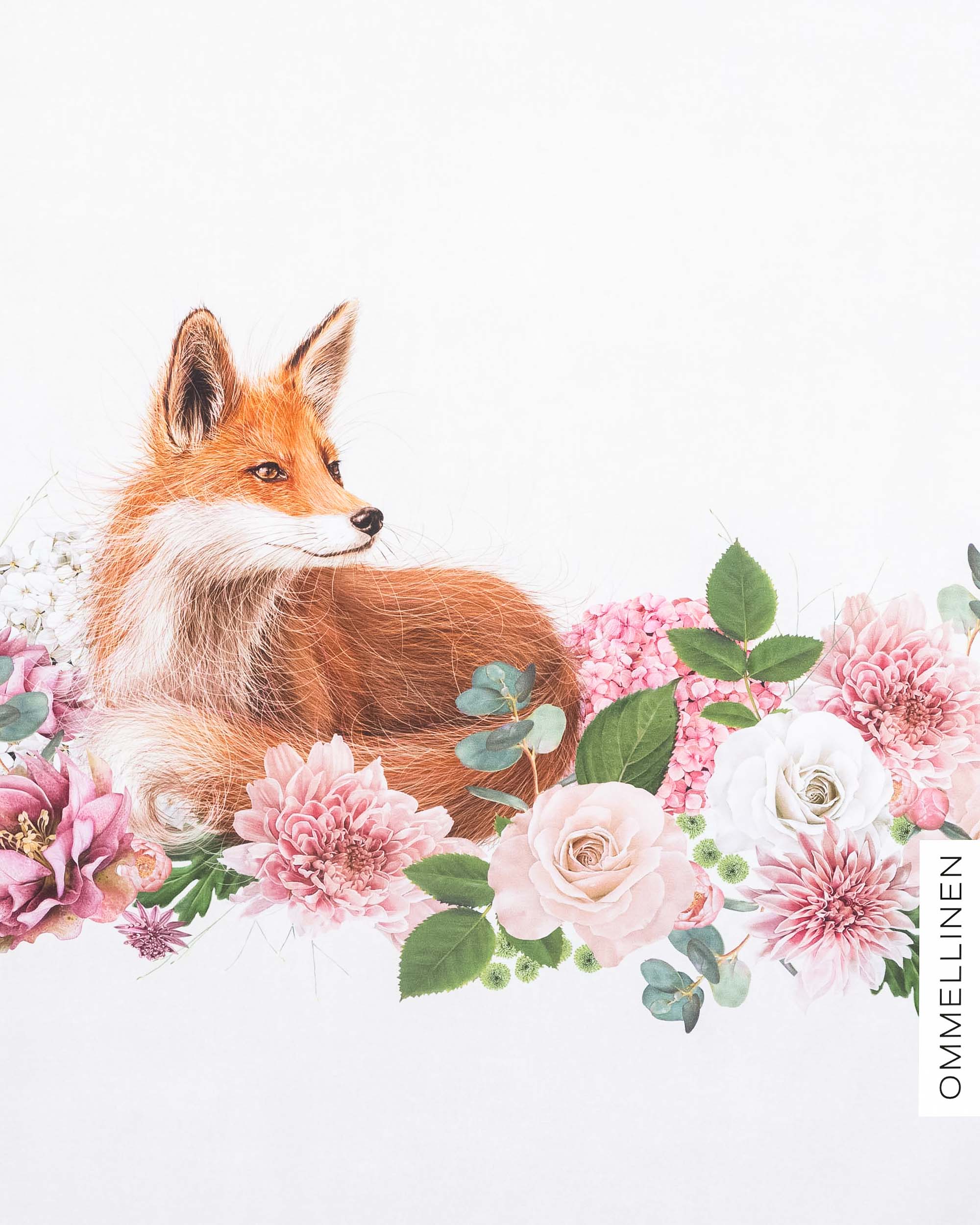 Digitrikoo, Kukkakimppu ja kettu - vaalea