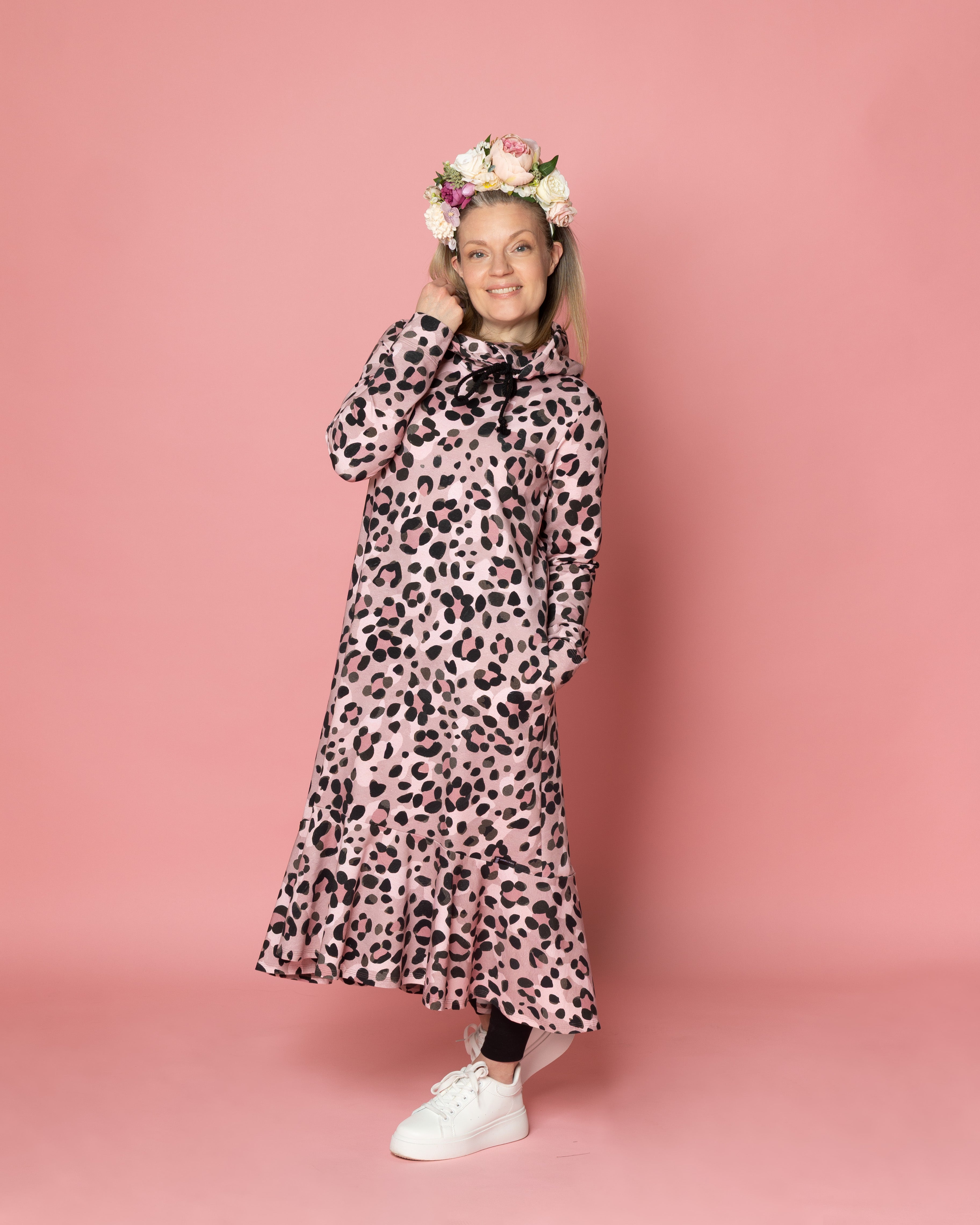 Hulmuhuppari, Kukkaleopardi - vaaleanpunainen