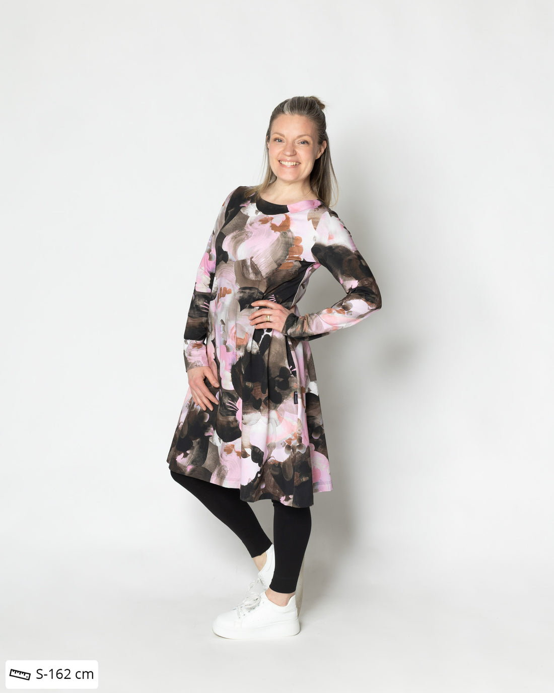 DRESS tunic, Hehku - light pink/brown