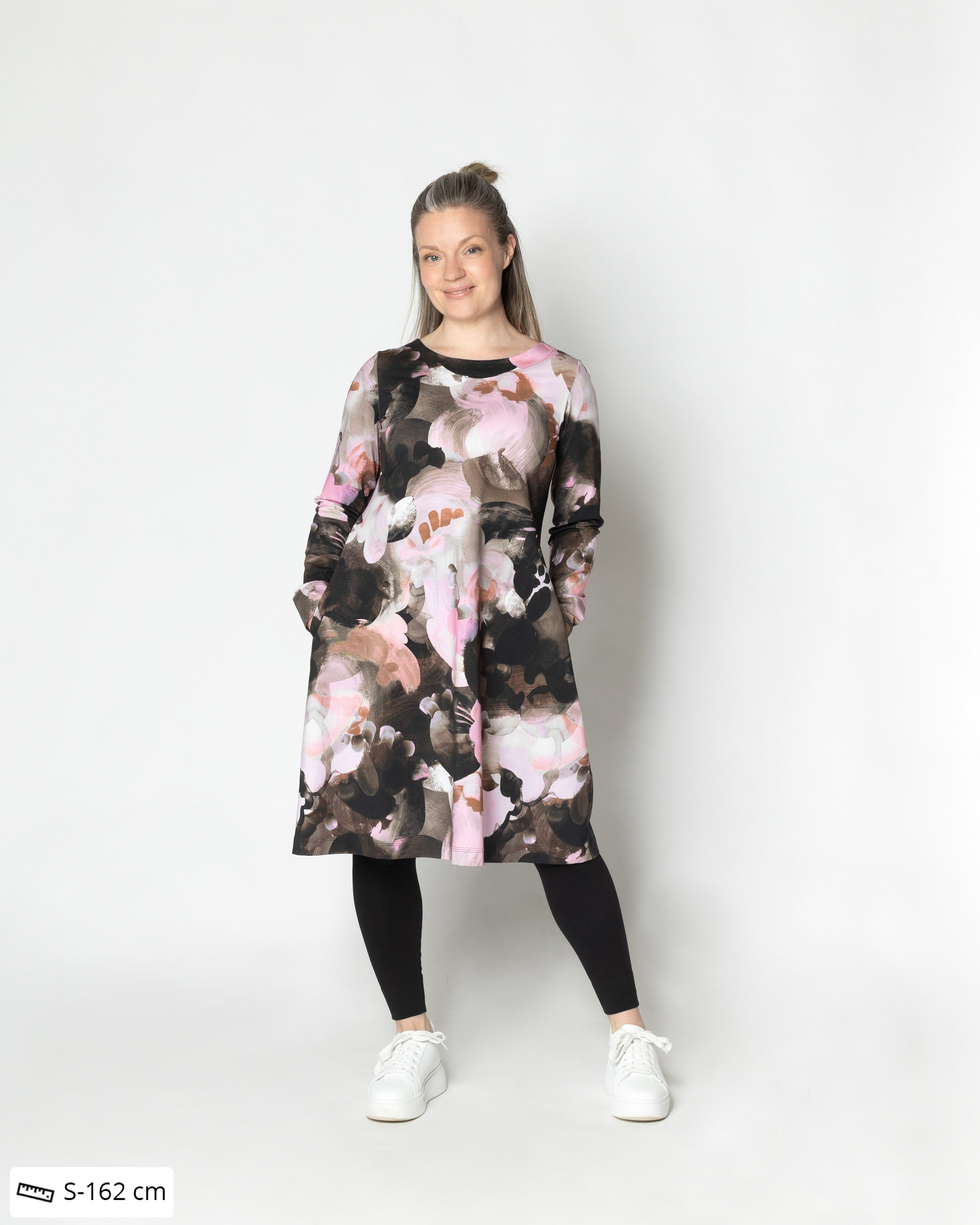 DRESS tunic, Hehku - light pink/brown