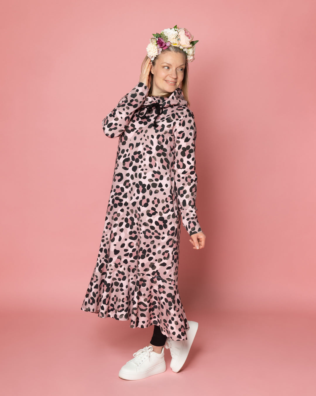 Hulmuhuppari, Kukkaleopardi - vaaleanpunainen