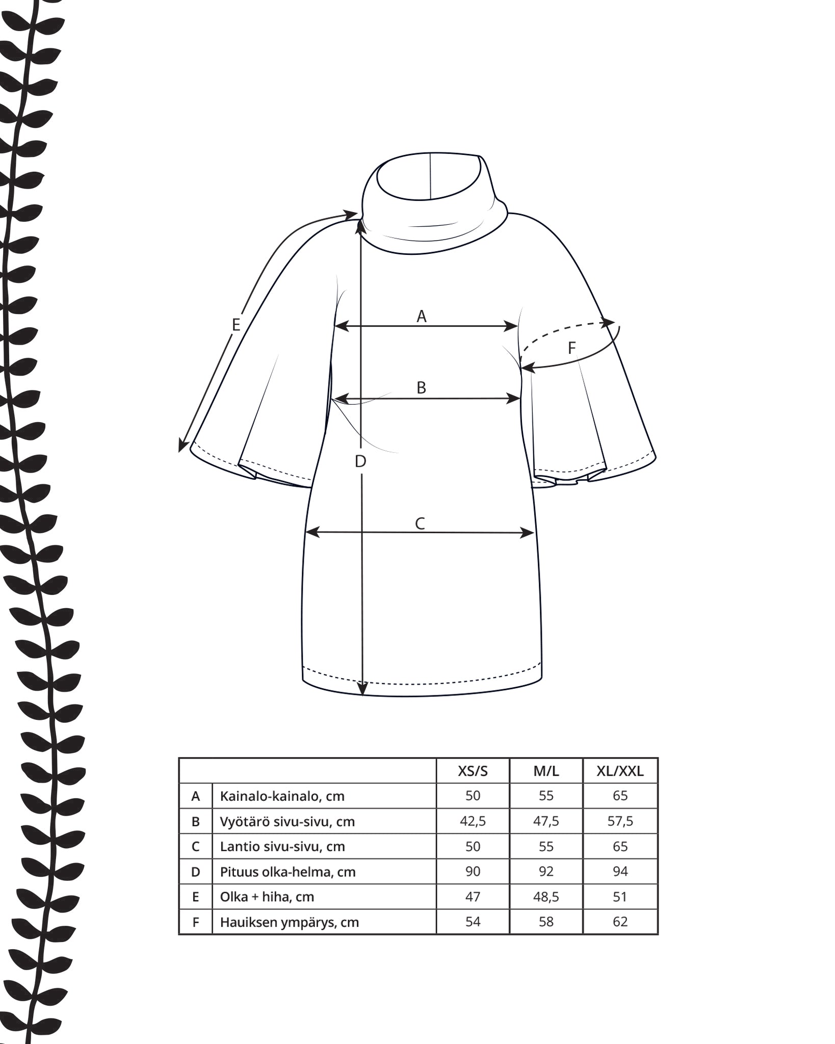 Pattern - HULMU tunic