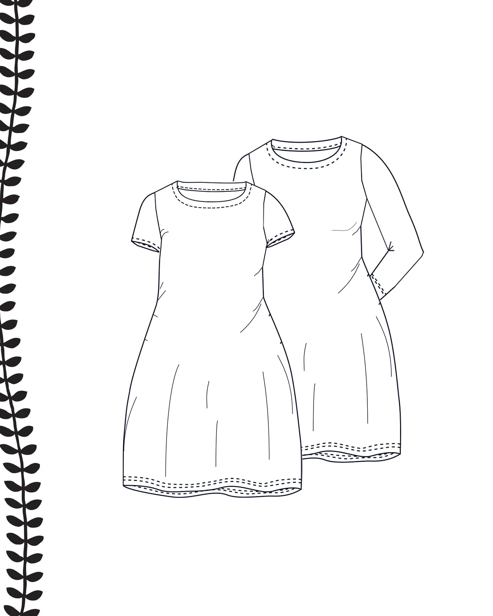 Kaava - mekkotunika (FIN/ENG)