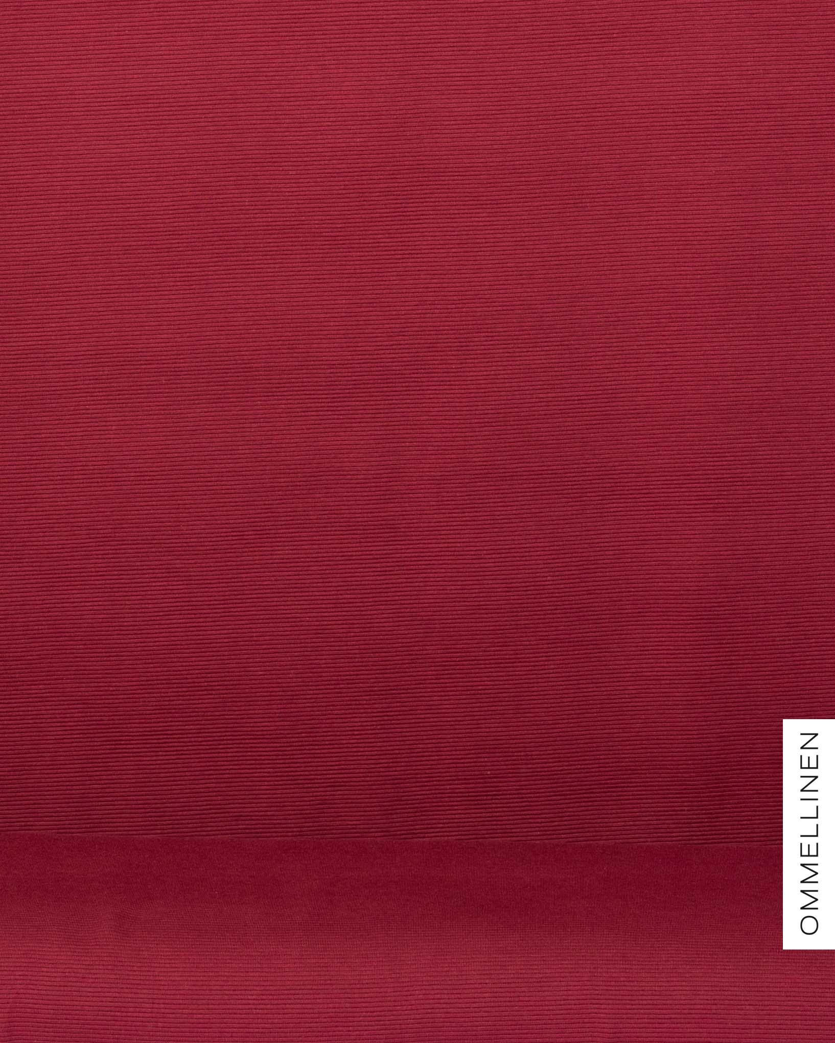 Ottoman - puuvillaneulos, burgundi