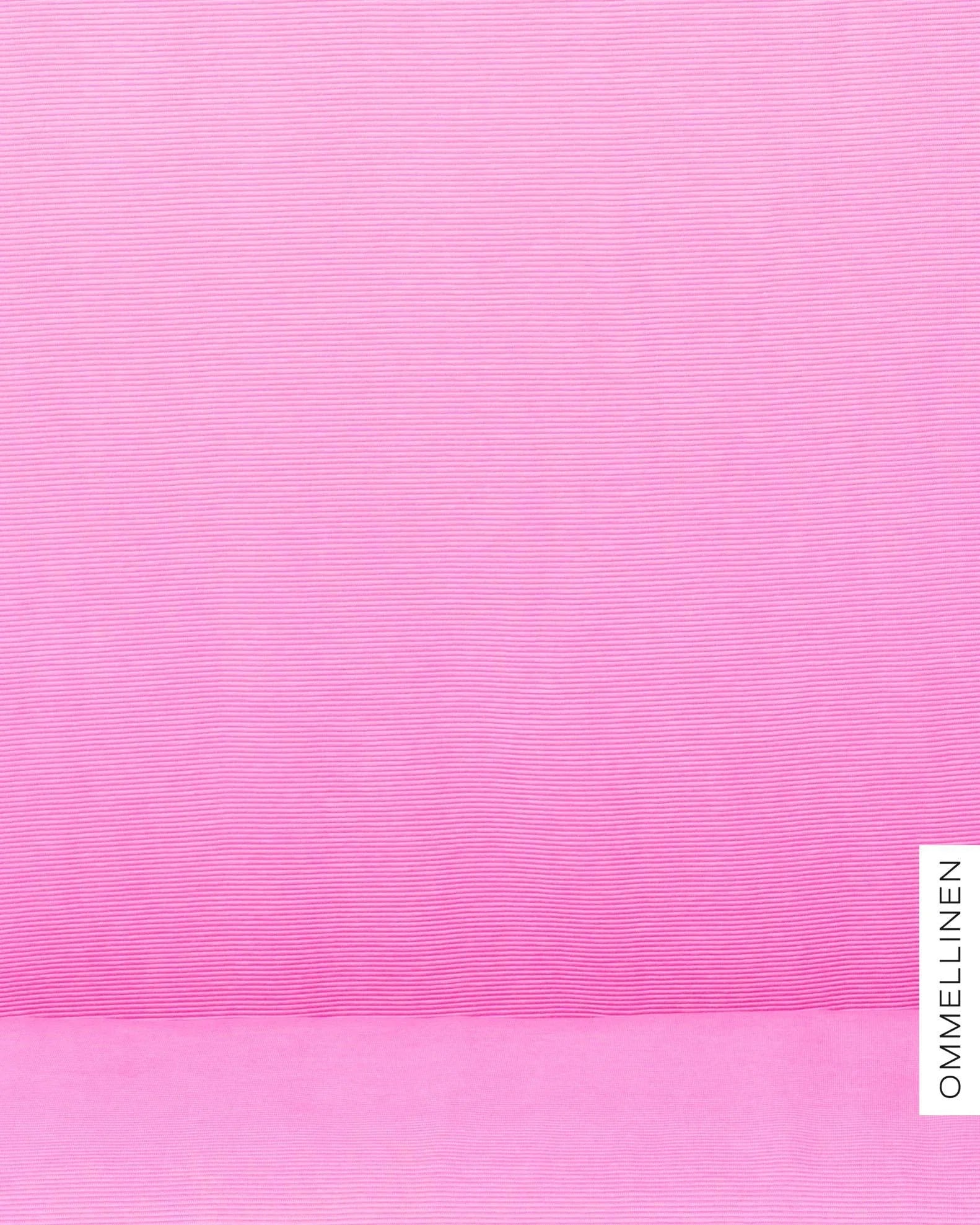 Ottoman - puuvillaneulos - PALA, pinkki