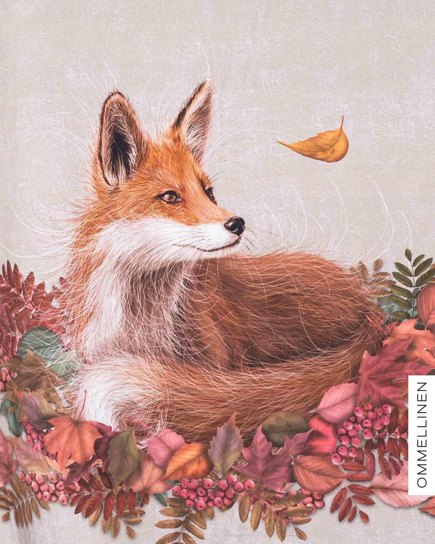 Digitrikoo, Syksyn lehdet ja kettu - hiekka, II-laatu